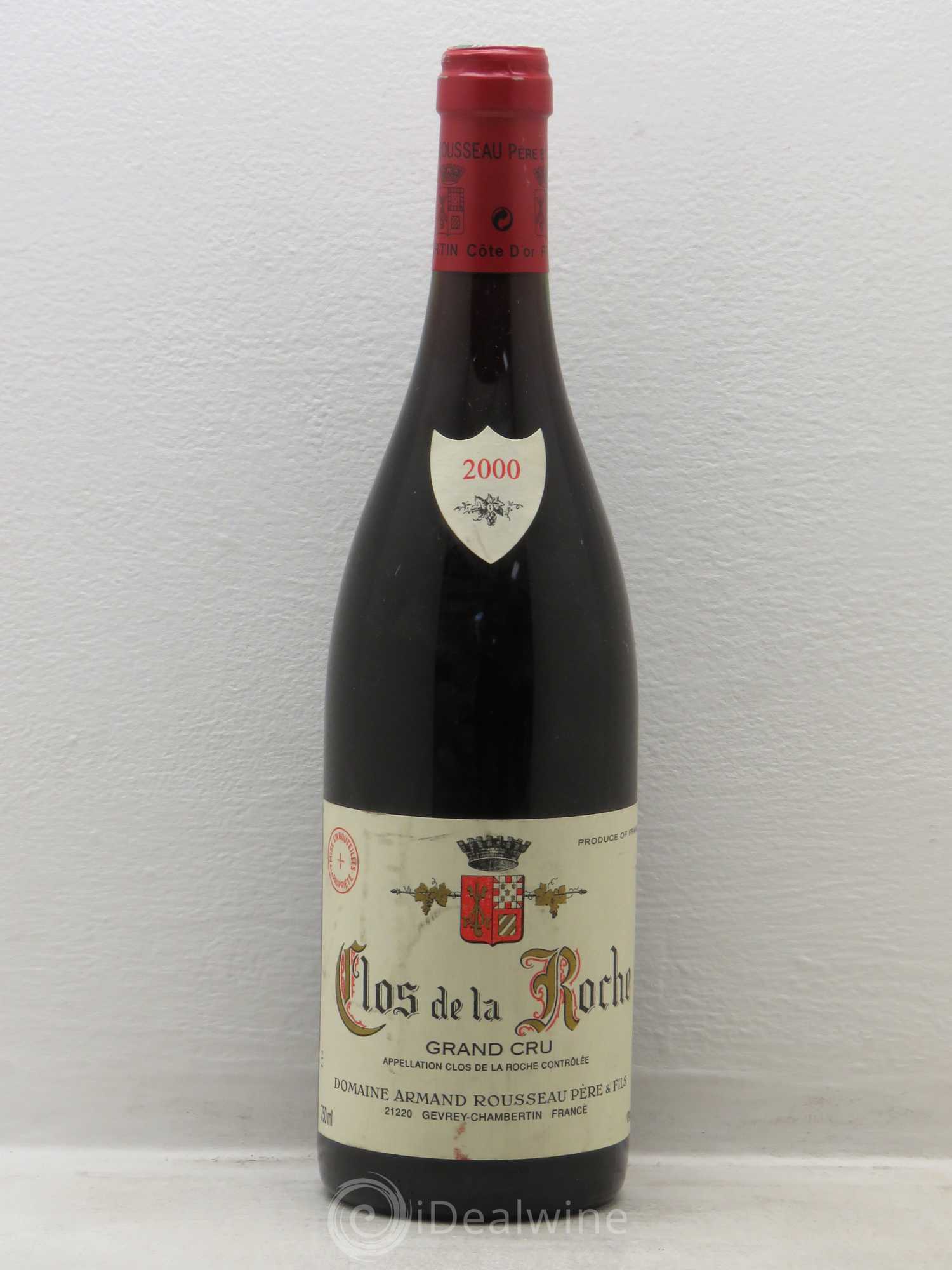 Clos de la Roche Grand Cru Armand Rousseau (Domaine) 2000 - Posten von 1 Flasche - 0