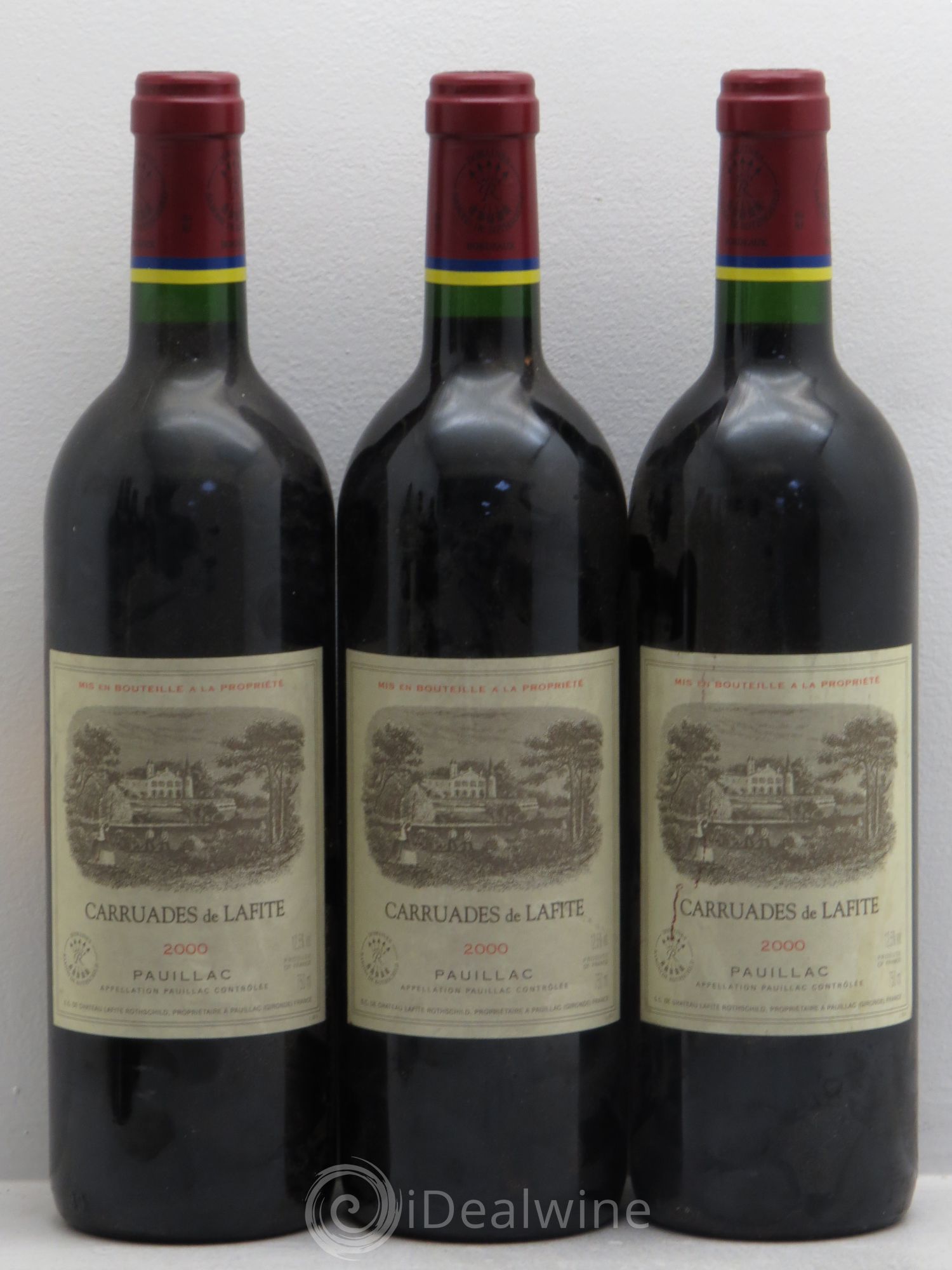 Carruades de Lafite Rothschild Second Vin 2000 - Lot de 6 bouteilles - 1
