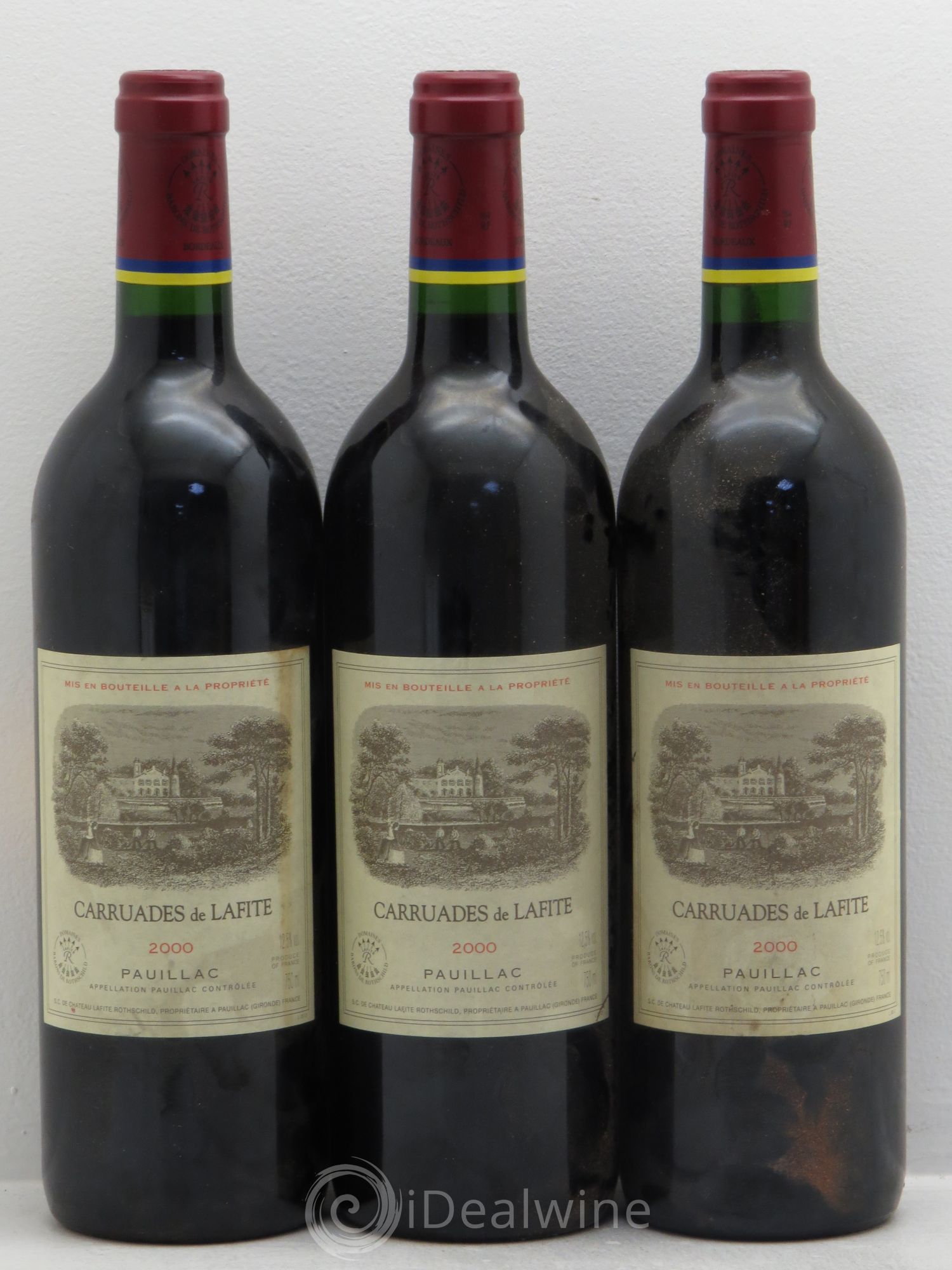 Carruades de Lafite Rothschild Second Vin 2000 - Lot de 6 bouteilles - 2