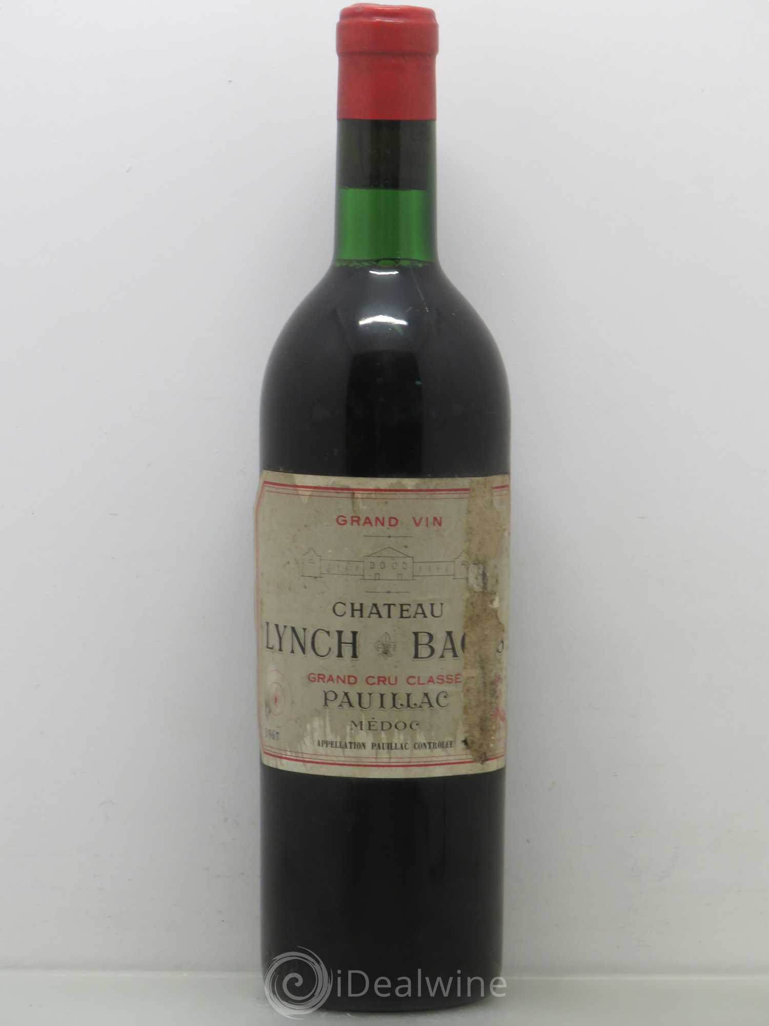 Château Lynch Bages 5ème Grand Cru Classé 1967 - Lot de 1 bouteille - 0