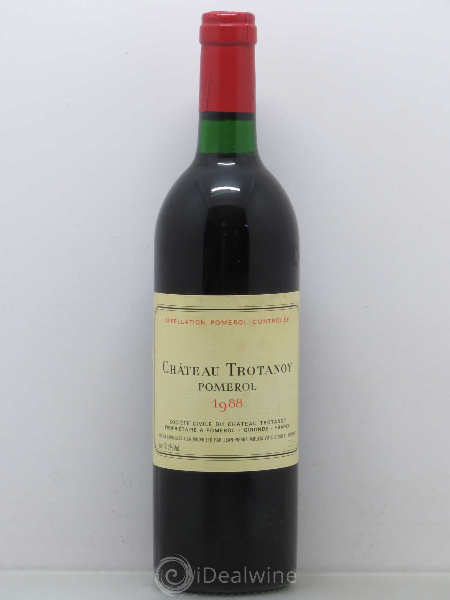 Château Trotanoy 1988 - Lot de 1 bouteille - 0