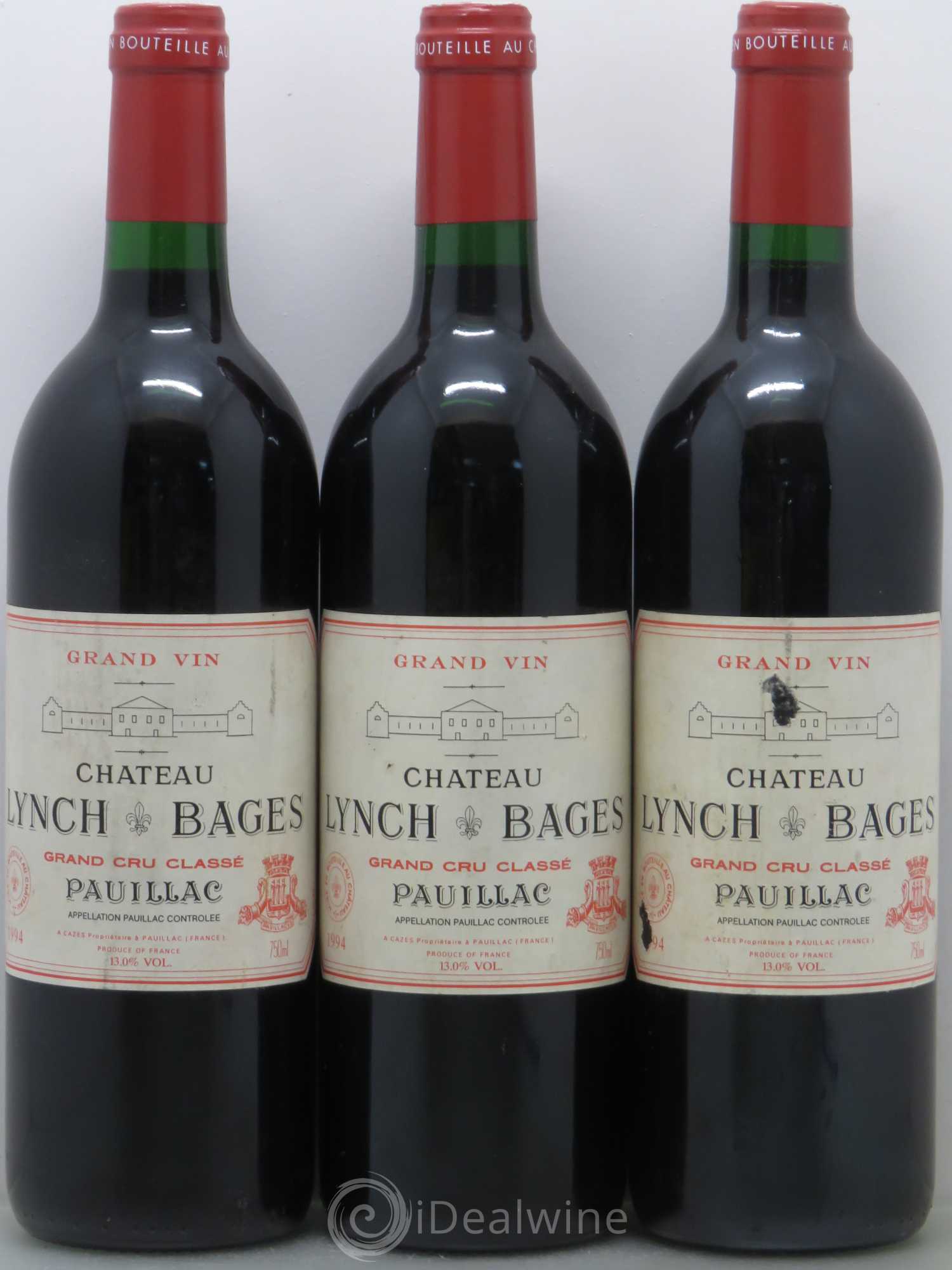 Château Lynch Bages 5ème Grand Cru Classé 1994 - Lot de 6 bouteilles - 2