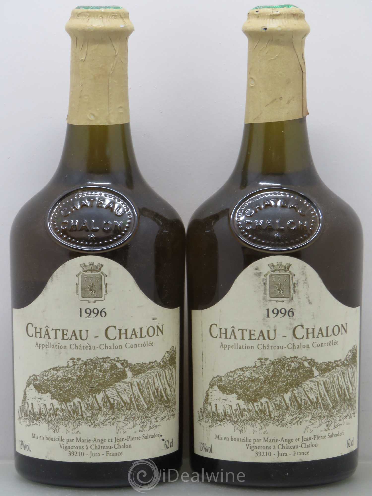Château-Chalon Salvadori 1996 - Posten von 2 Flaschen - 0