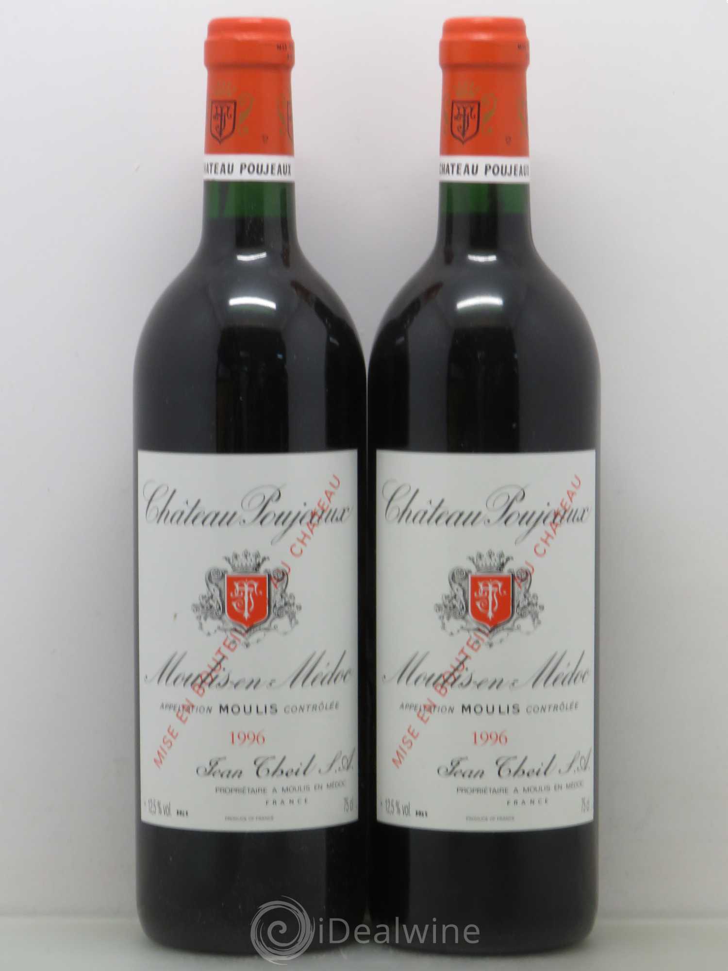 Château Poujeaux 1996 - Lot de 11 bouteilles - 1