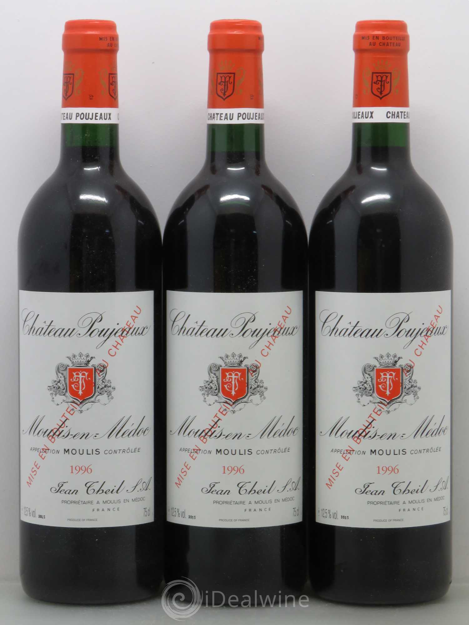 Château Poujeaux 1996 - Lot de 11 bouteilles - 3