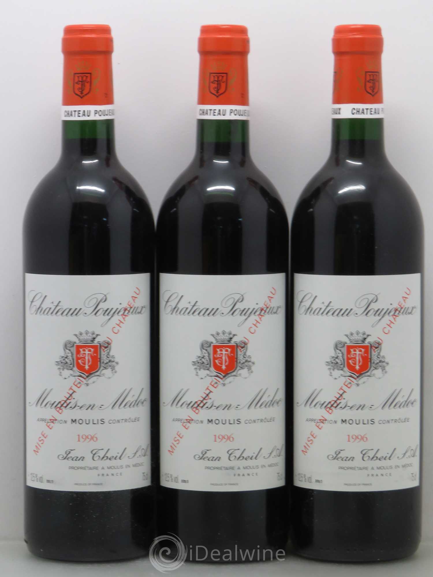 Château Poujeaux 1996 - Lot de 11 bouteilles - 4