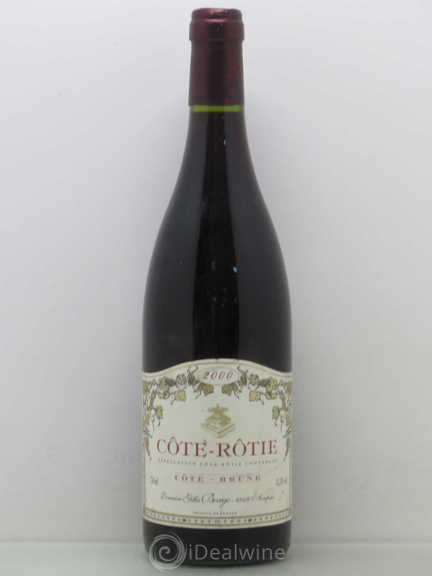 Côte-Rôtie Brune Barge 2000 - Lot de 1 bouteille - 0