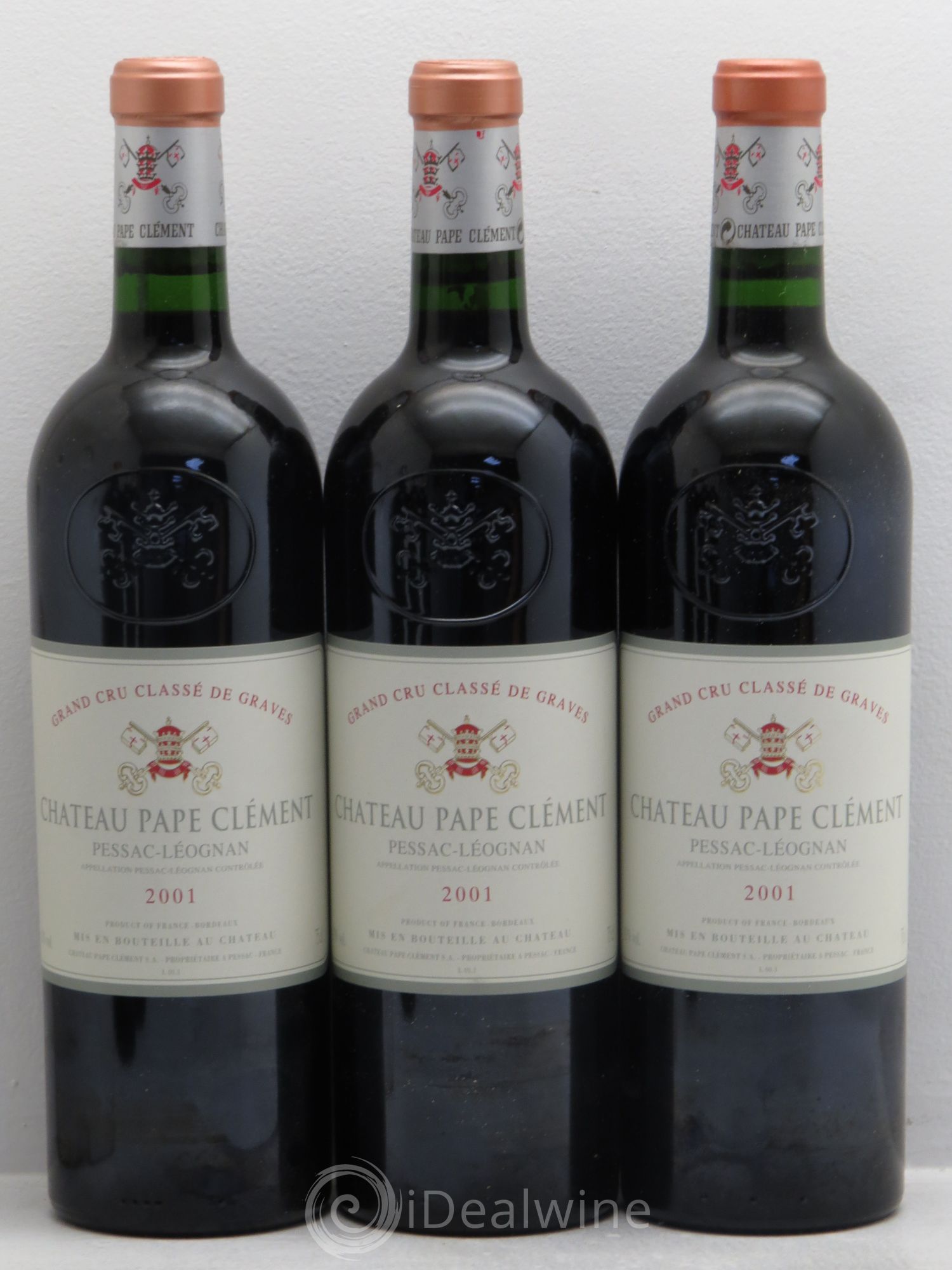 Château Pape Clément Cru Classé de Graves 2001 - Lot de 12 bouteilles - 3