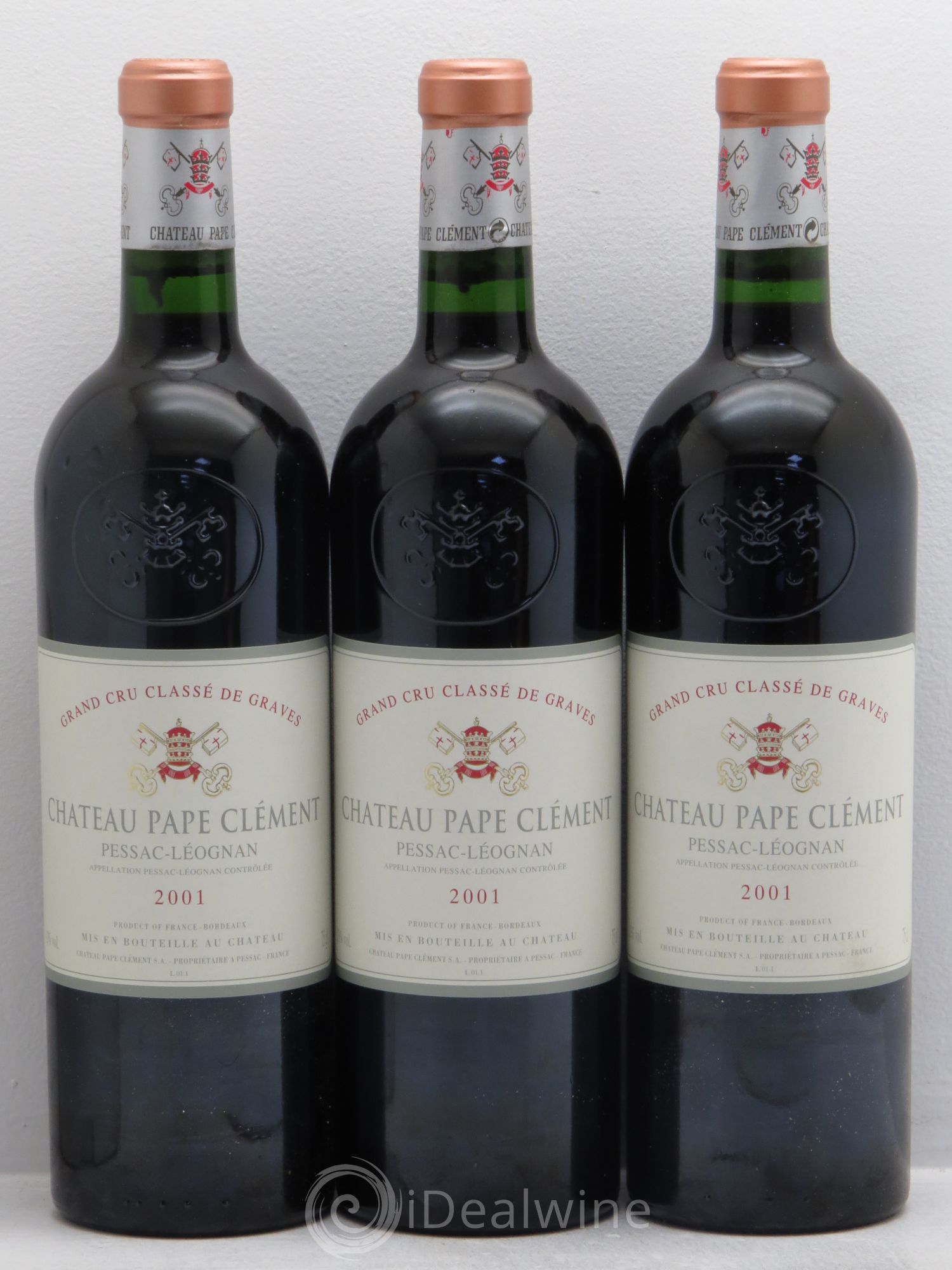 Château Pape Clément Cru Classé de Graves 2001 - Lot de 12 bouteilles - 4