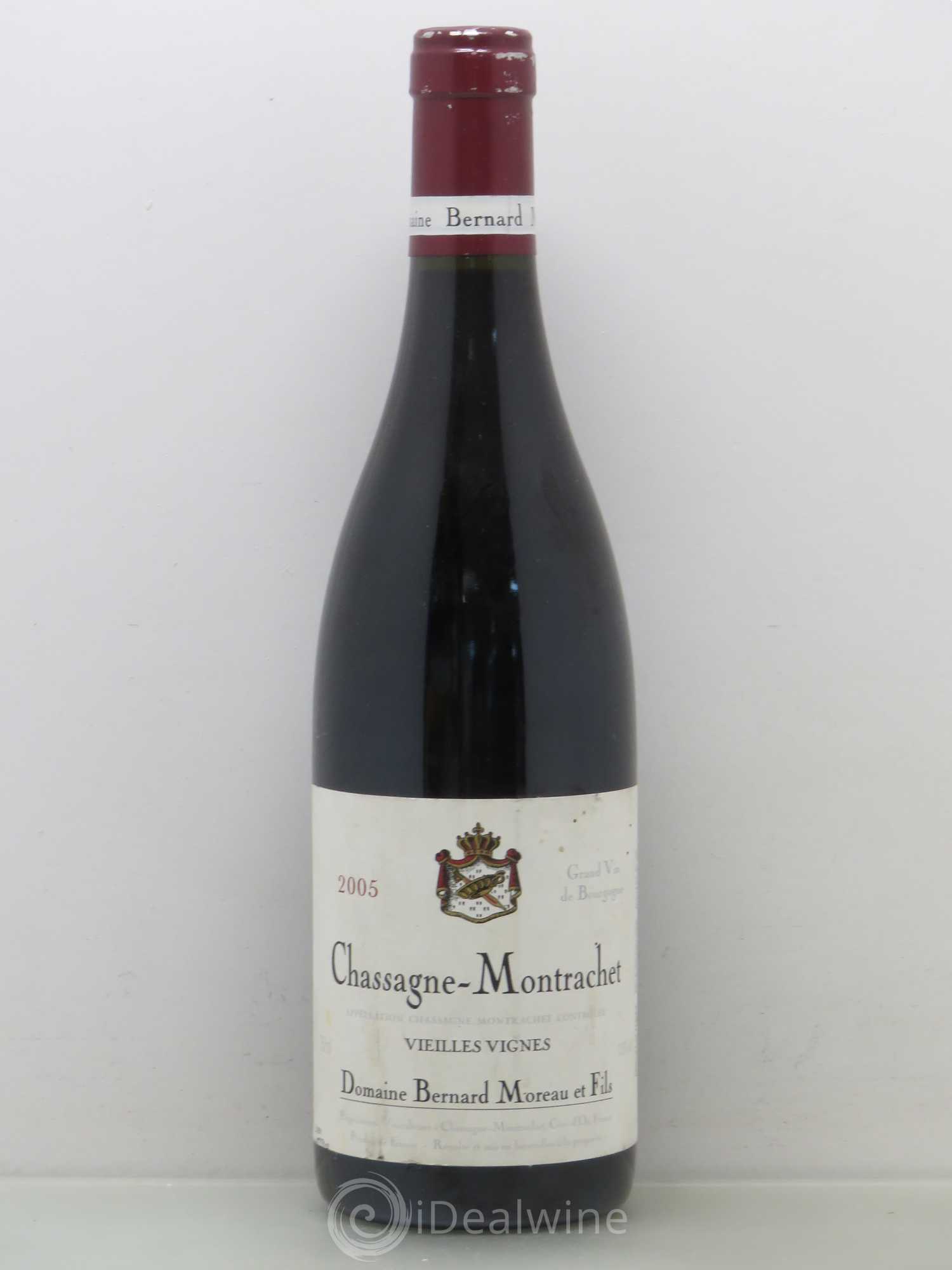 Chassagne-Montrachet Vieilles Vignes Moreau 2005 - Posten von 1 Flasche - 0