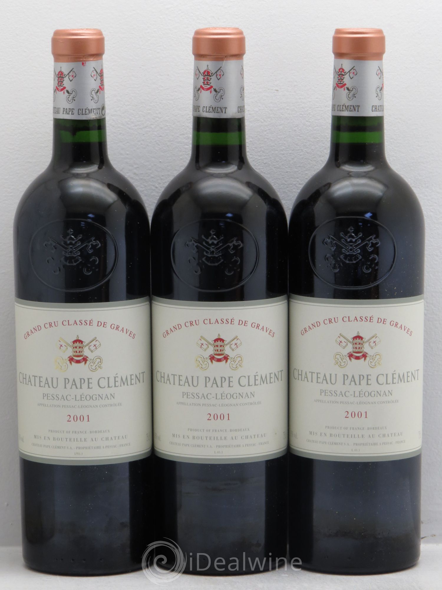 Château Pape Clément Cru Classé de Graves 2001 - Lot de 12 bouteilles - 4