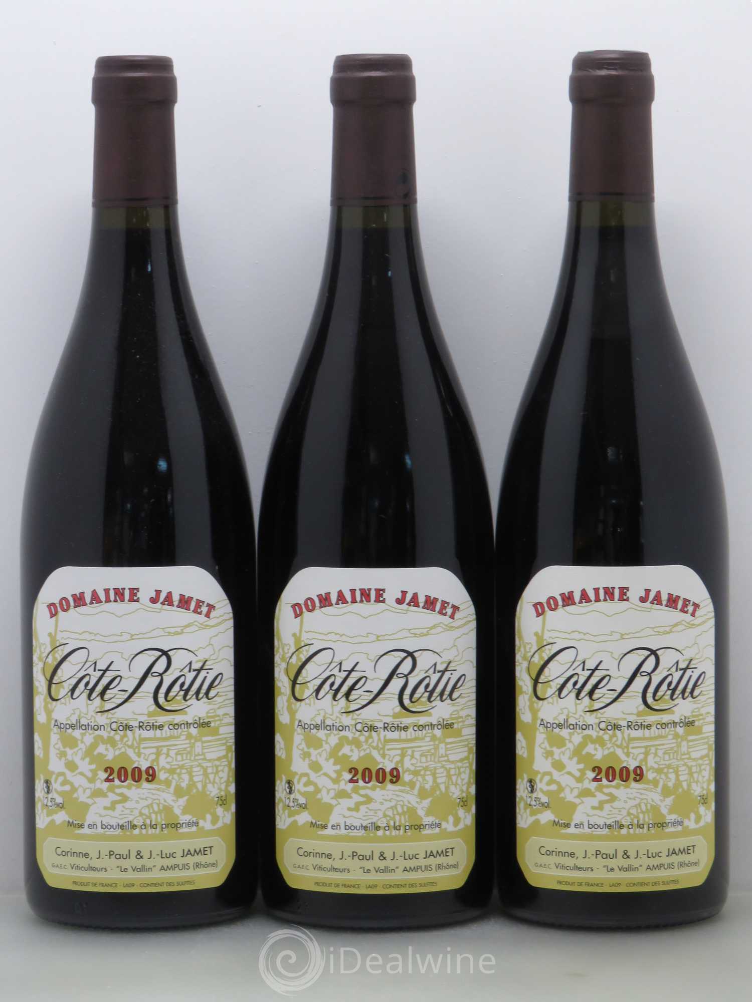 Côte-Rôtie Jamet (Domaine) 2009 - Lot de 6 bouteilles - 1