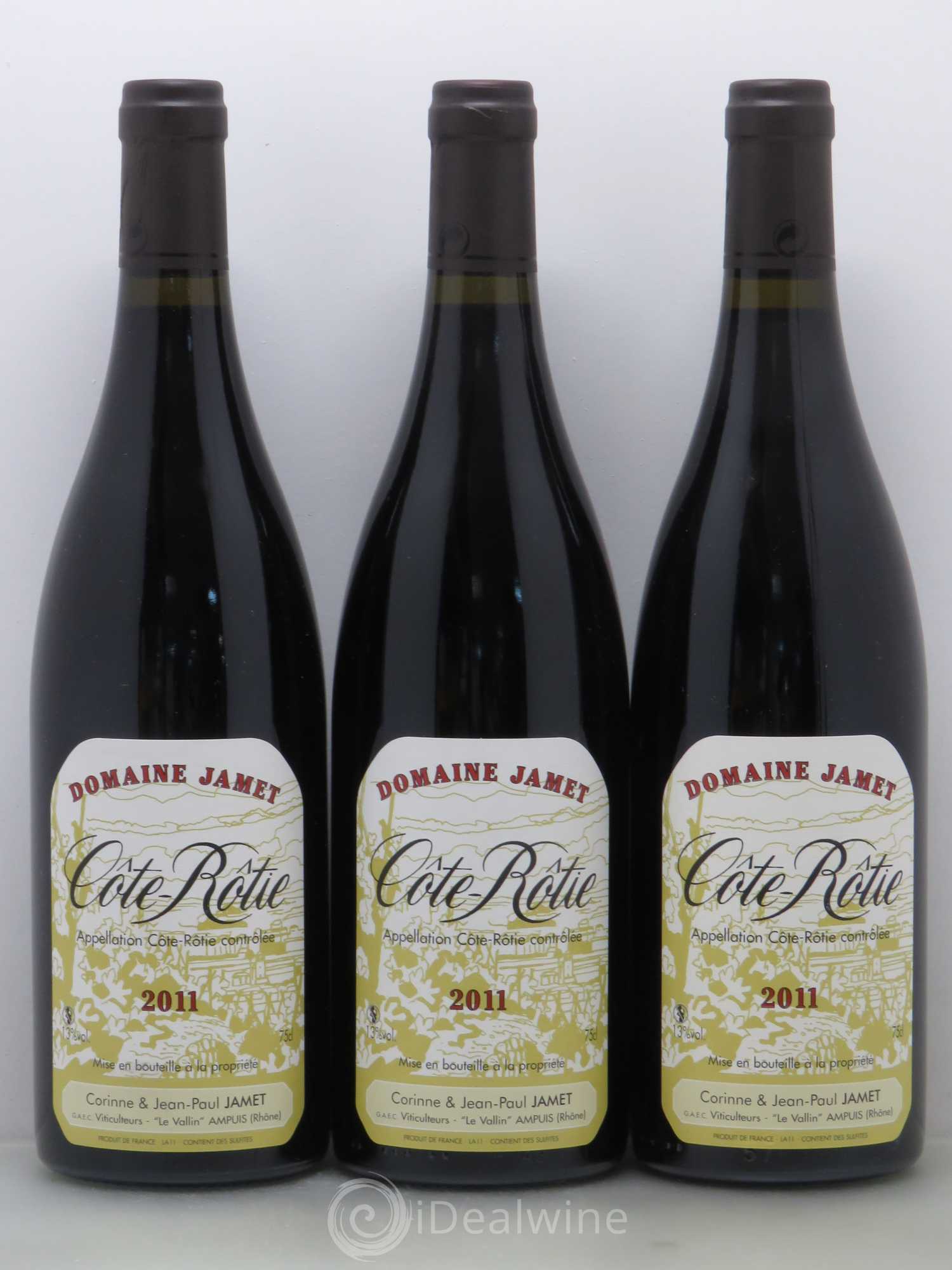 Côte-Rôtie Jamet (Domaine) 2011 - Lot de 6 bouteilles - 2