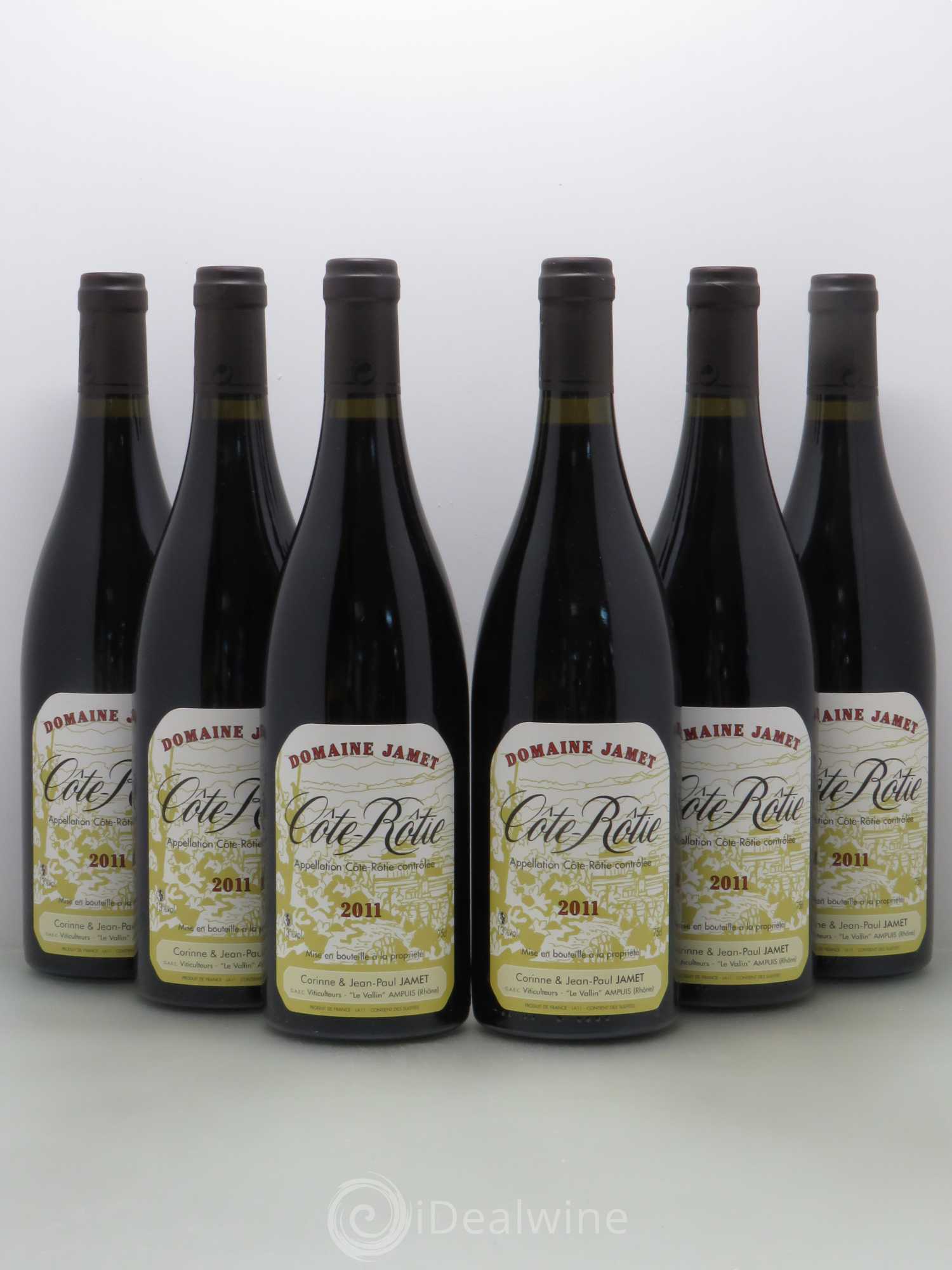 Côte-Rôtie Jamet (Domaine) 2011 - Lot de 6 bouteilles - 0