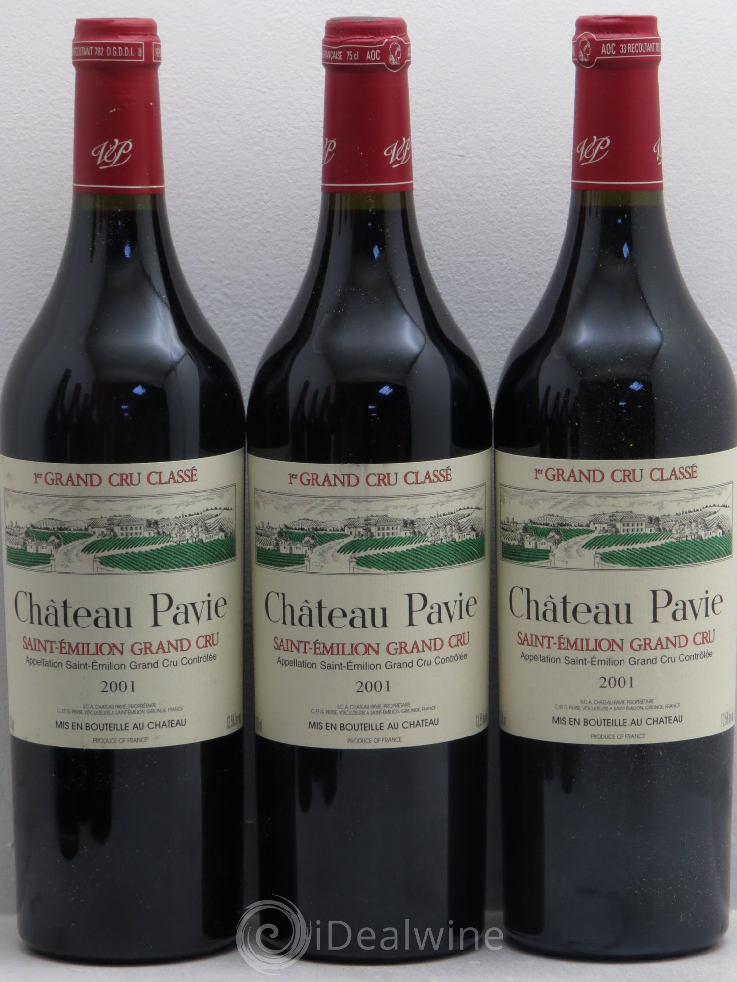 Château Pavie 1er Grand Cru Classé A 2001 - Lot de 12 bouteilles - 2