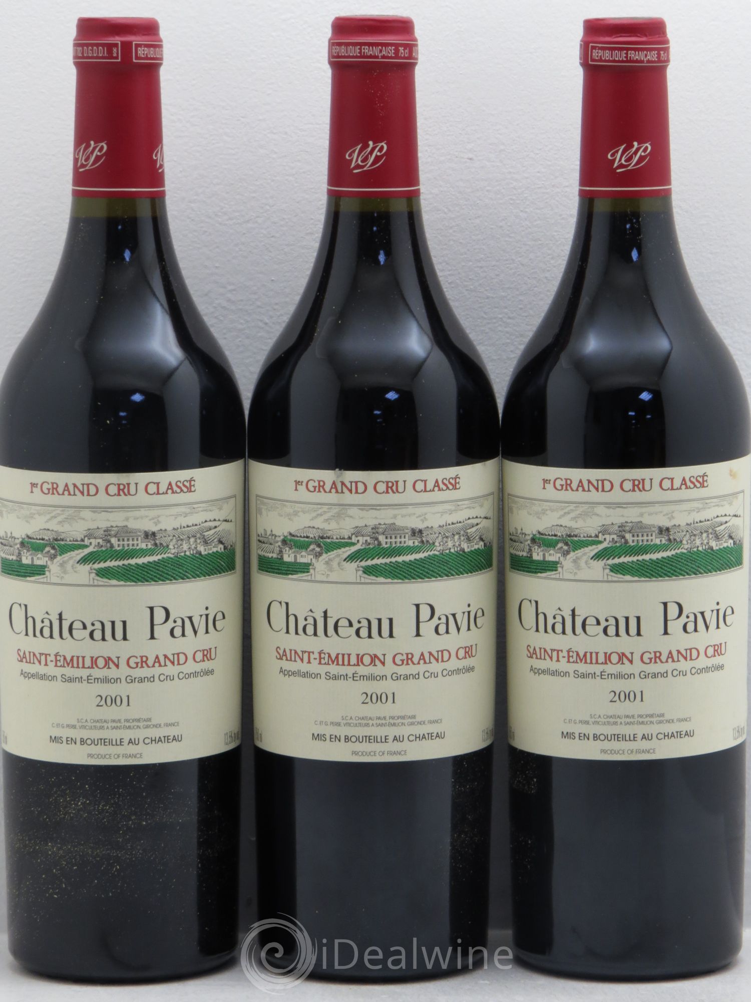 Château Pavie 1er Grand Cru Classé A 2001 - Lot de 12 bouteilles - 4