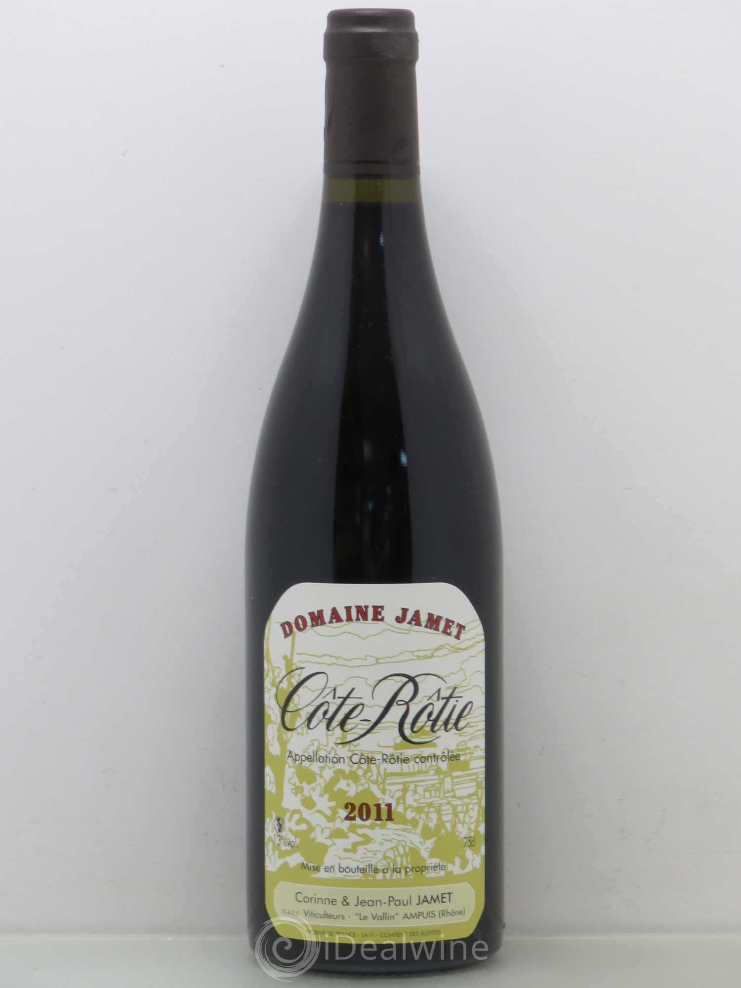 Côte-Rôtie Jamet (Domaine) 2011 - Lot de 1 bouteille - 0