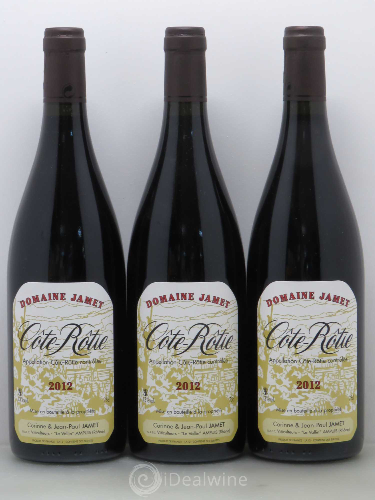 Côte-Rôtie Jamet (Domaine) 2012 - Lot de 6 bouteilles - 2