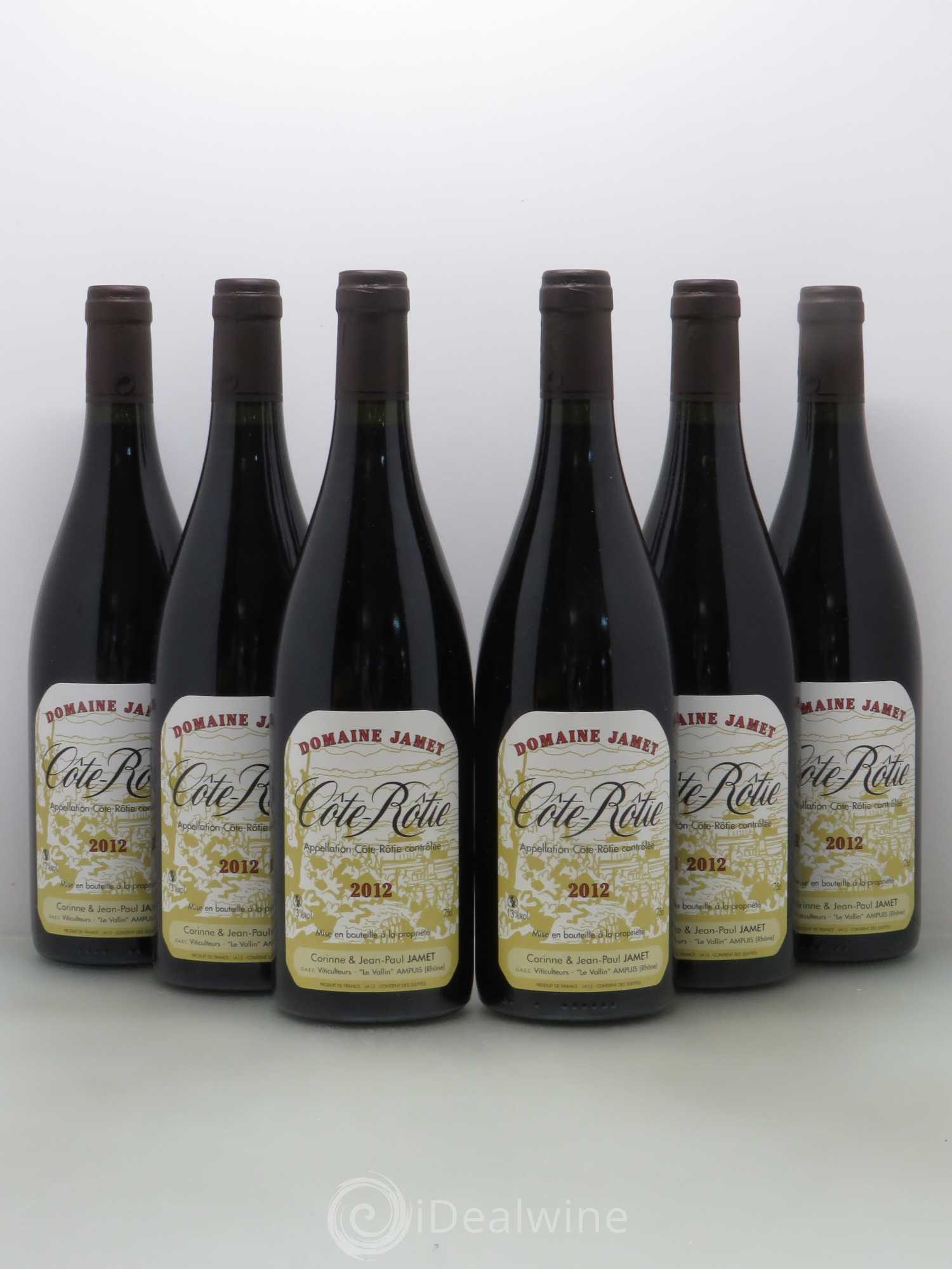 Côte-Rôtie Jamet (Domaine) 2012 - Lot de 6 bouteilles - 0