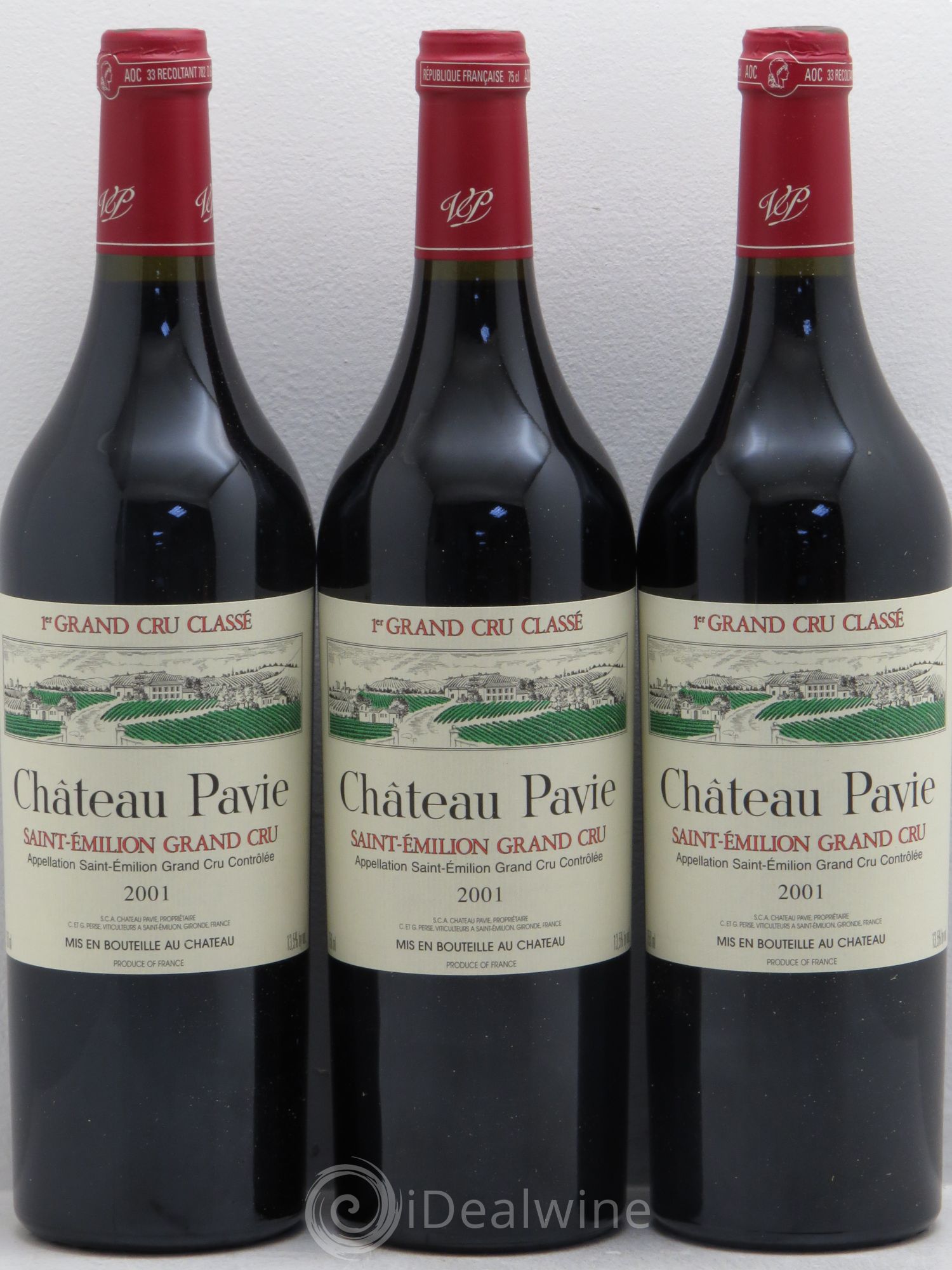 Château Pavie 1er Grand Cru Classé A 2001 - Lot de 12 bouteilles - 4