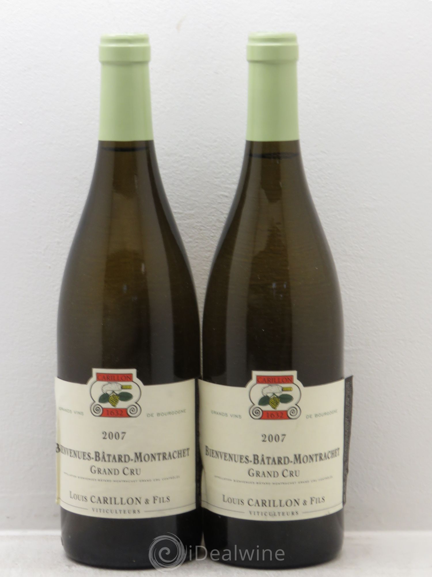 Bienvenues-Bâtard-Montrachet Grand Cru Louis Carillon & Fils 2007 - Lot de 2 bouteilles - 0