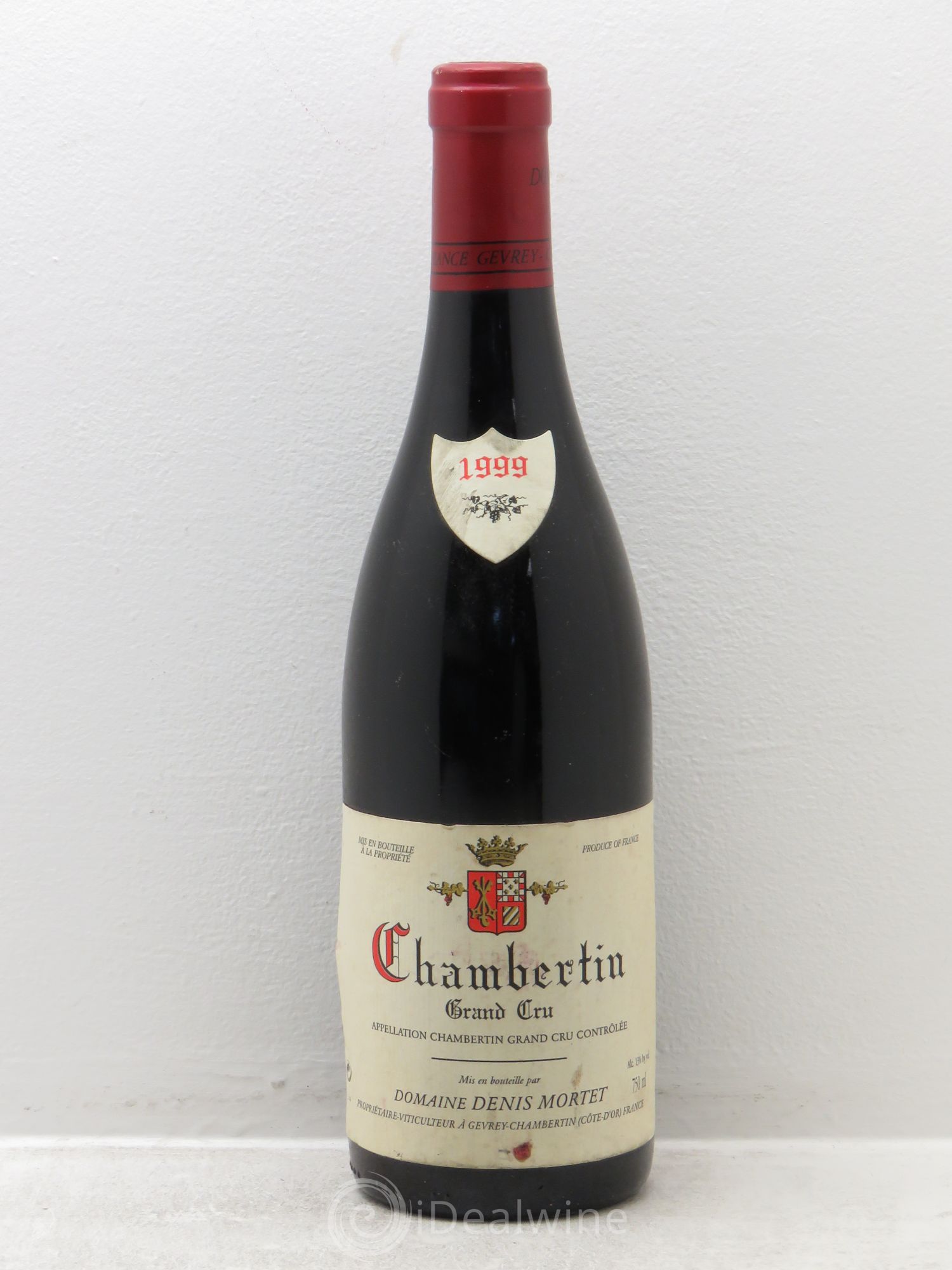Chambertin Grand Cru Denis Mortet (Domaine) 1999 - Lot de 1 bouteille - 0