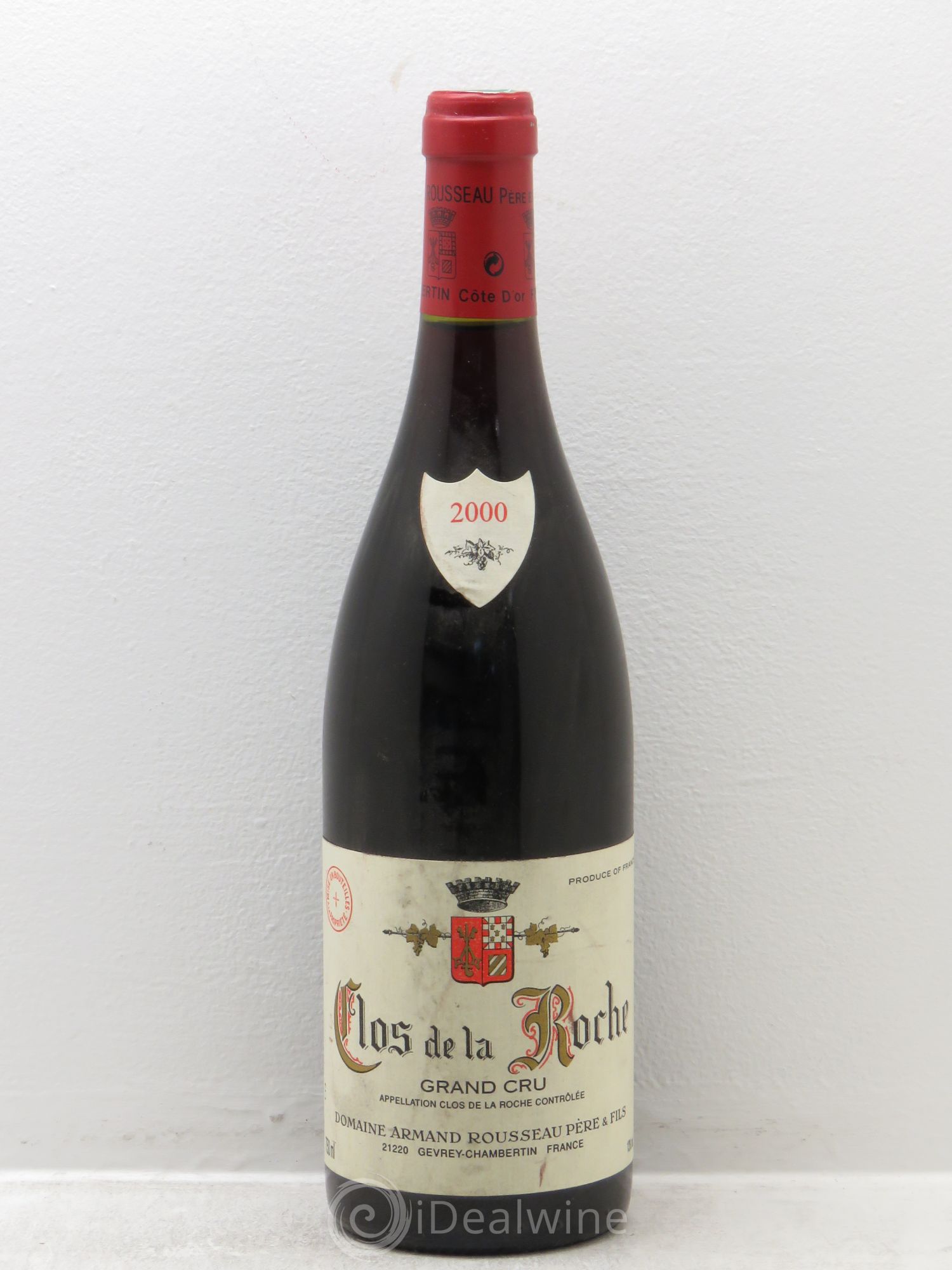 Clos de la Roche Grand Cru Armand Rousseau (Domaine) 2000 - Lot de 1 bouteille - 0