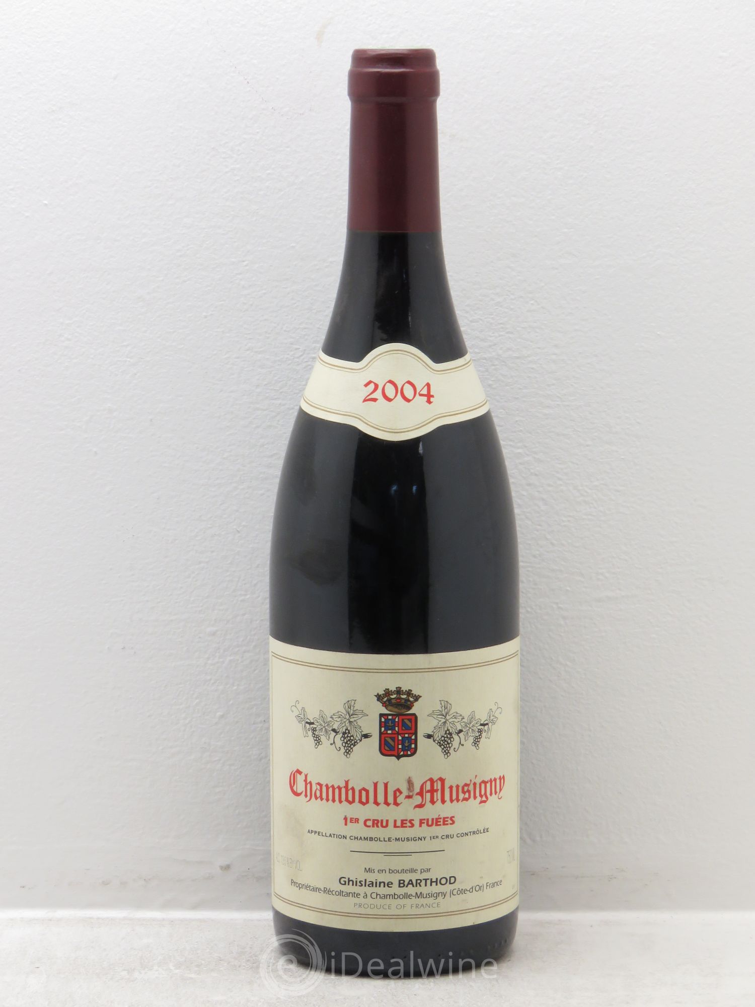 Chambolle-Musigny 1er Cru Ghilaine Barthot 2004 - Posten von 1 Flasche - 0