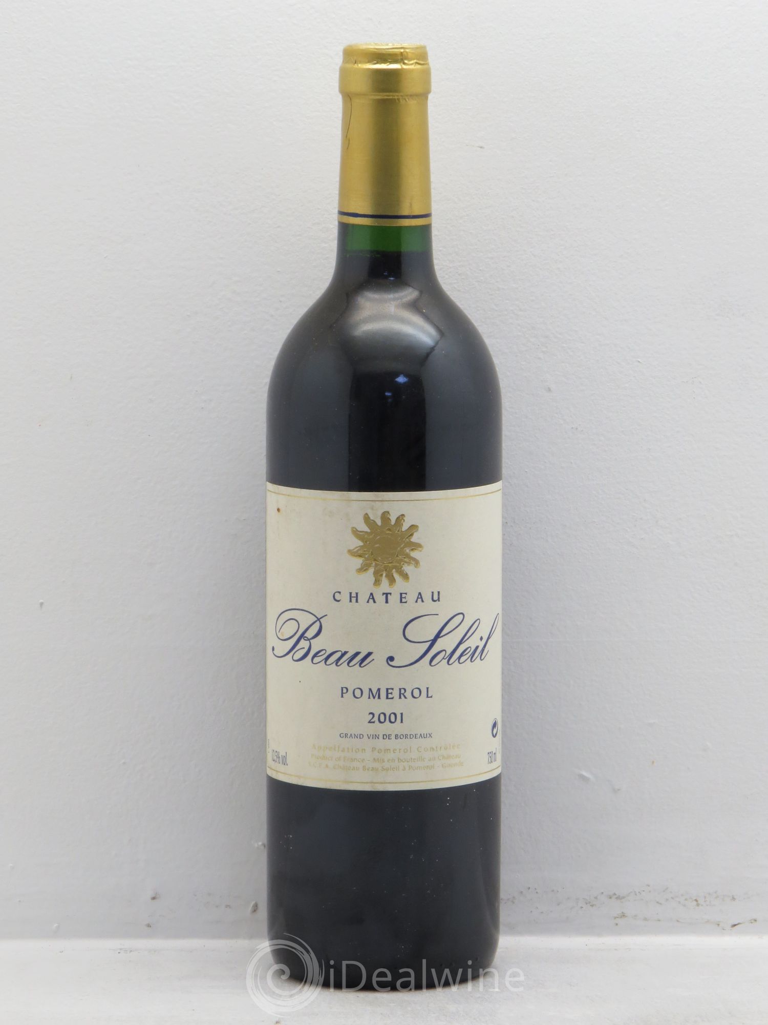 Château Beau Soleil (sans prix de réserve) 2001 - Lot de 1 bouteille - 0
