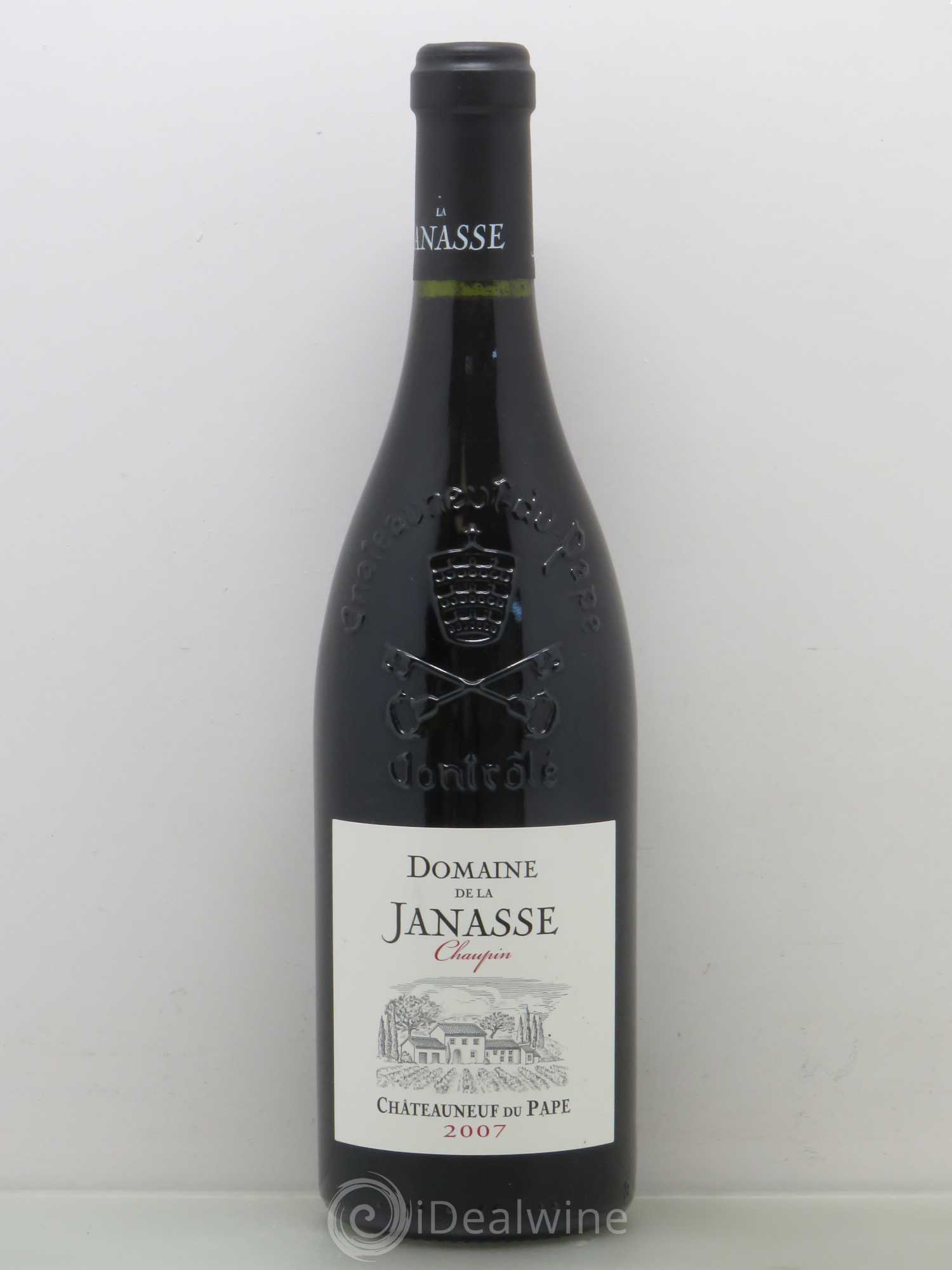 Châteauneuf-du-Pape Cuvée Chaupin La Janasse (Domaine de) 2007 - Lot de 1 bouteille - 0