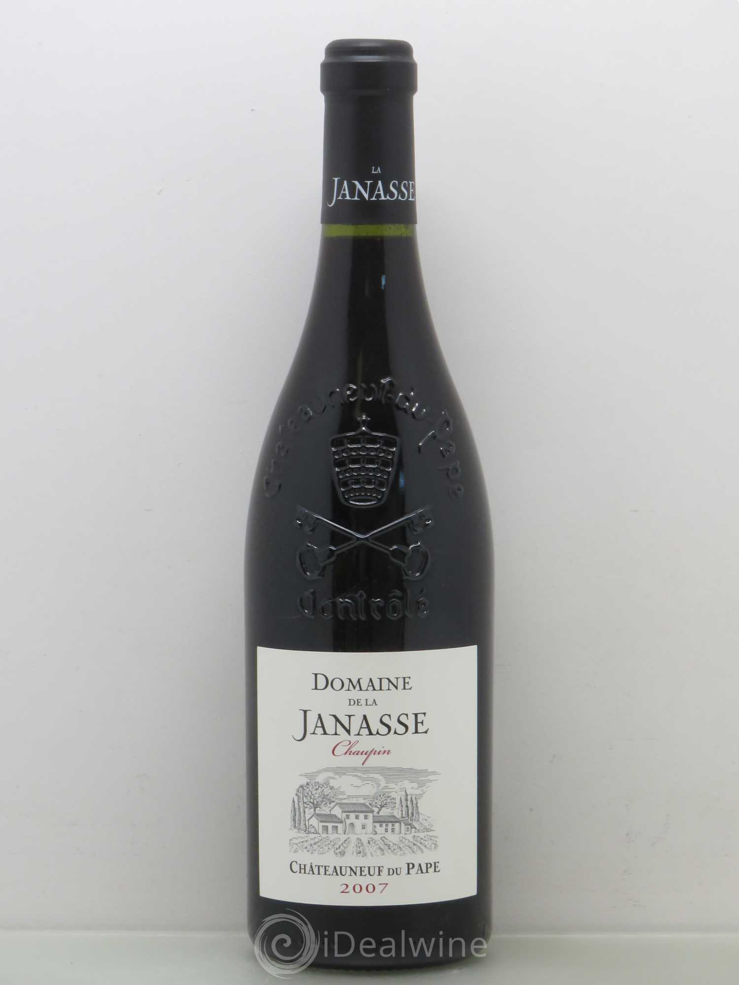 Châteauneuf-du-Pape Cuvée Chaupin La Janasse (Domaine de) 2007 - Lot de 1 bouteille - 0