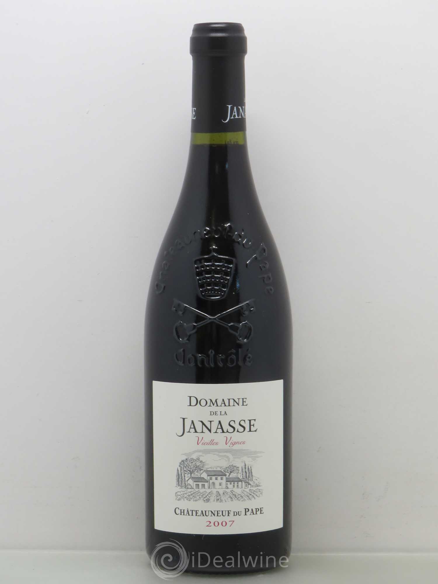 Châteauneuf-du-Pape Cuvée Vieilles Vignes La Janasse (Domaine de) 2007 - Lot de 1 bouteille - 0