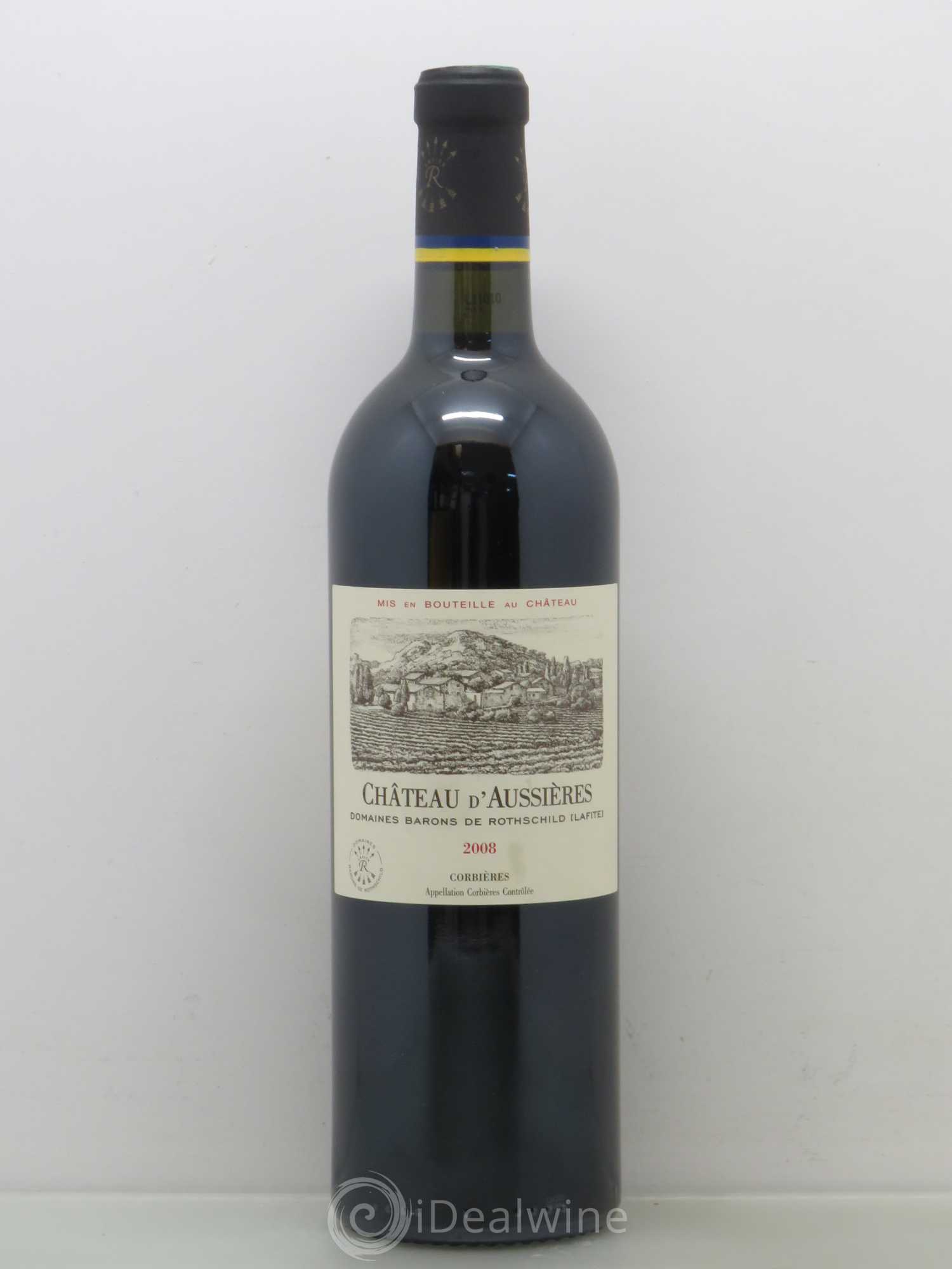 Corbières Château D'Aussières 2008 - Lot de 1 bouteille - 0