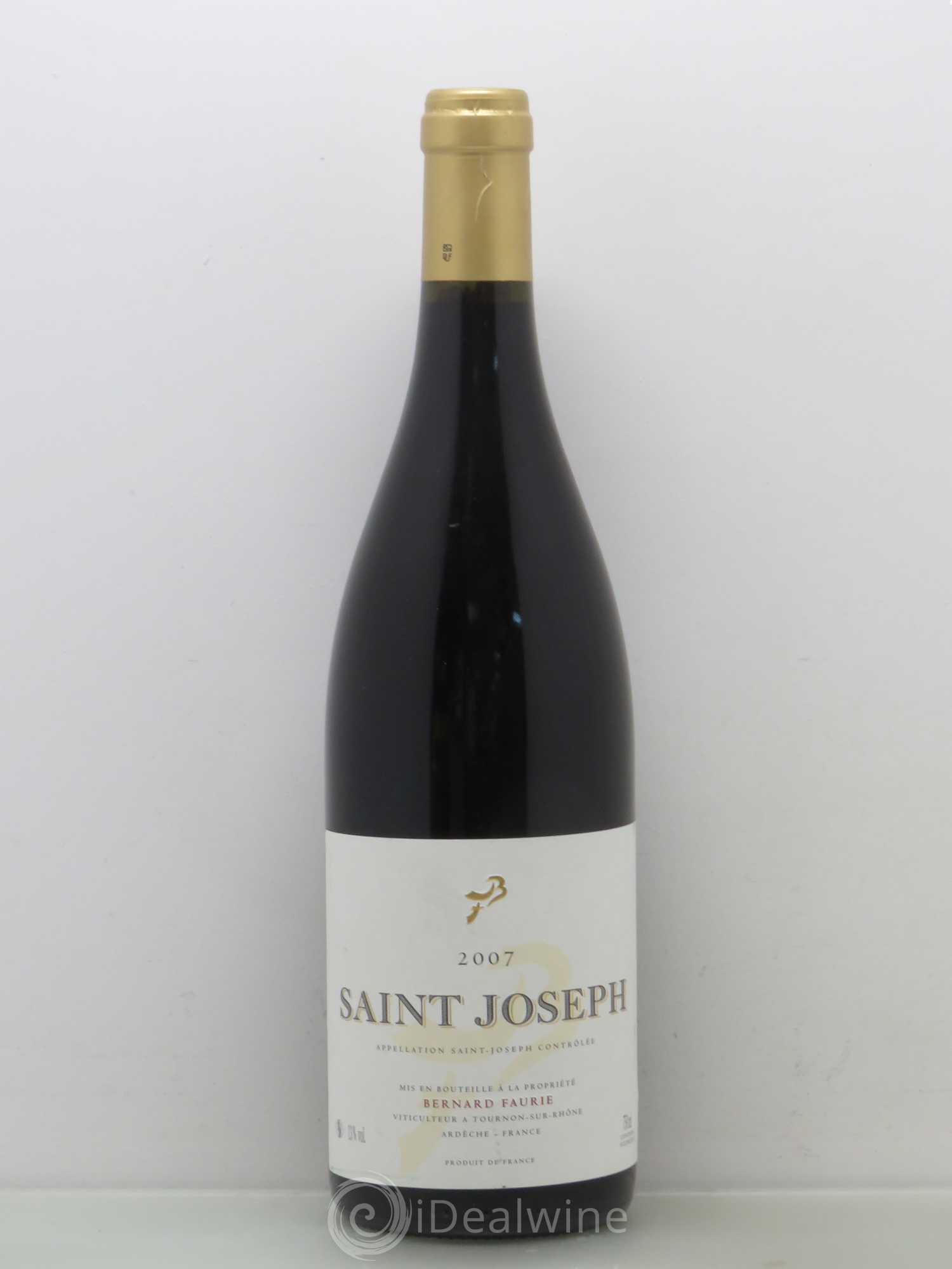 Saint-Joseph Bernard Faurie Vieilles Vignes 2007 - Posten von 1 Flasche - 0
