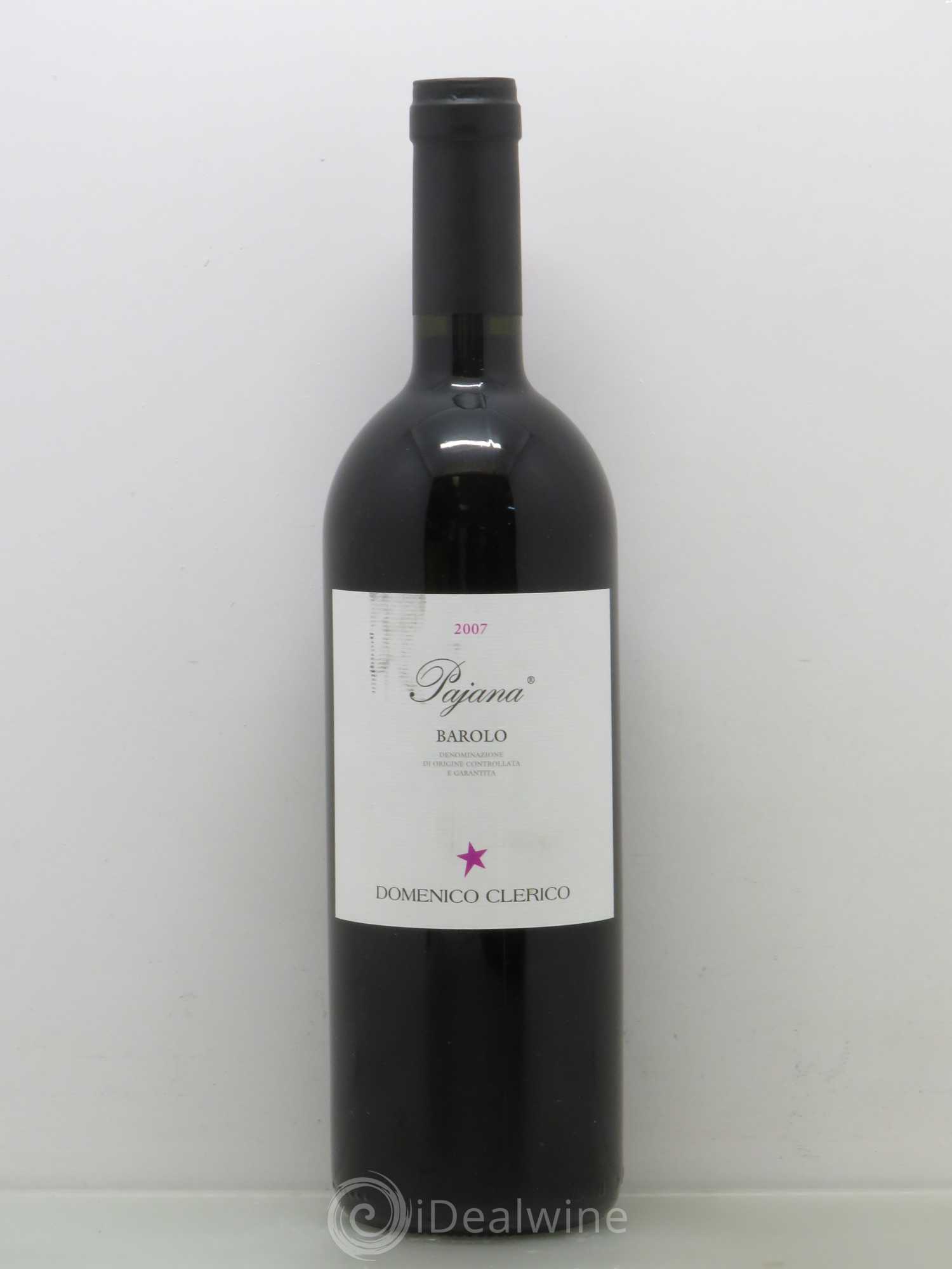 Barolo DOCG Pajana Domenico Clerico 2007 - Lot de 1 bouteille - 0