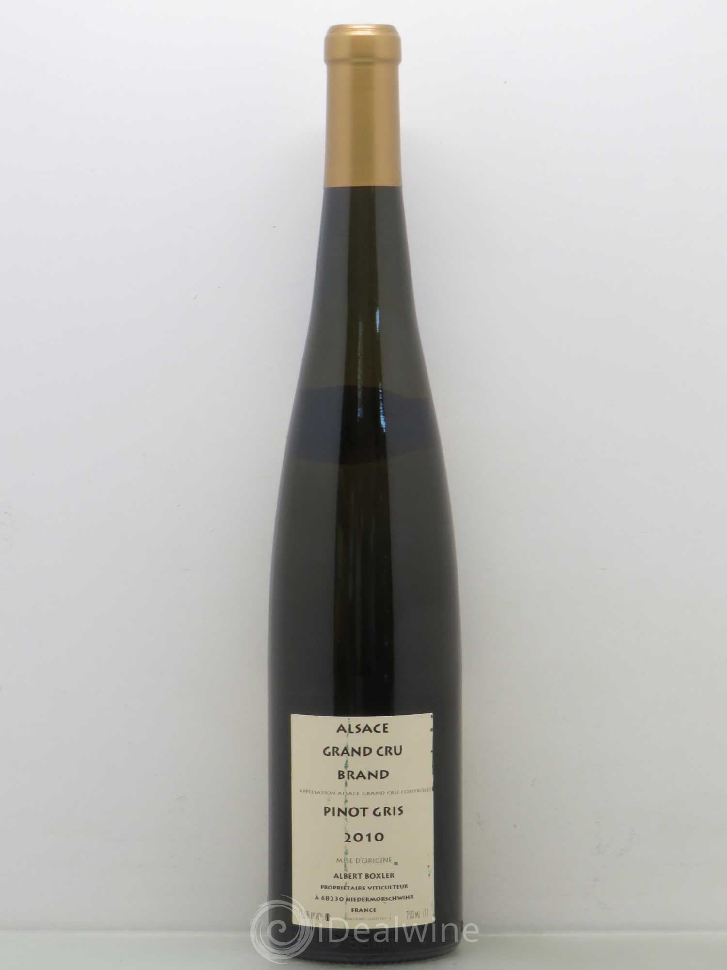 Pinot Gris Albert Boxler Brand 2010 - Posten von 1 Flasche - 1