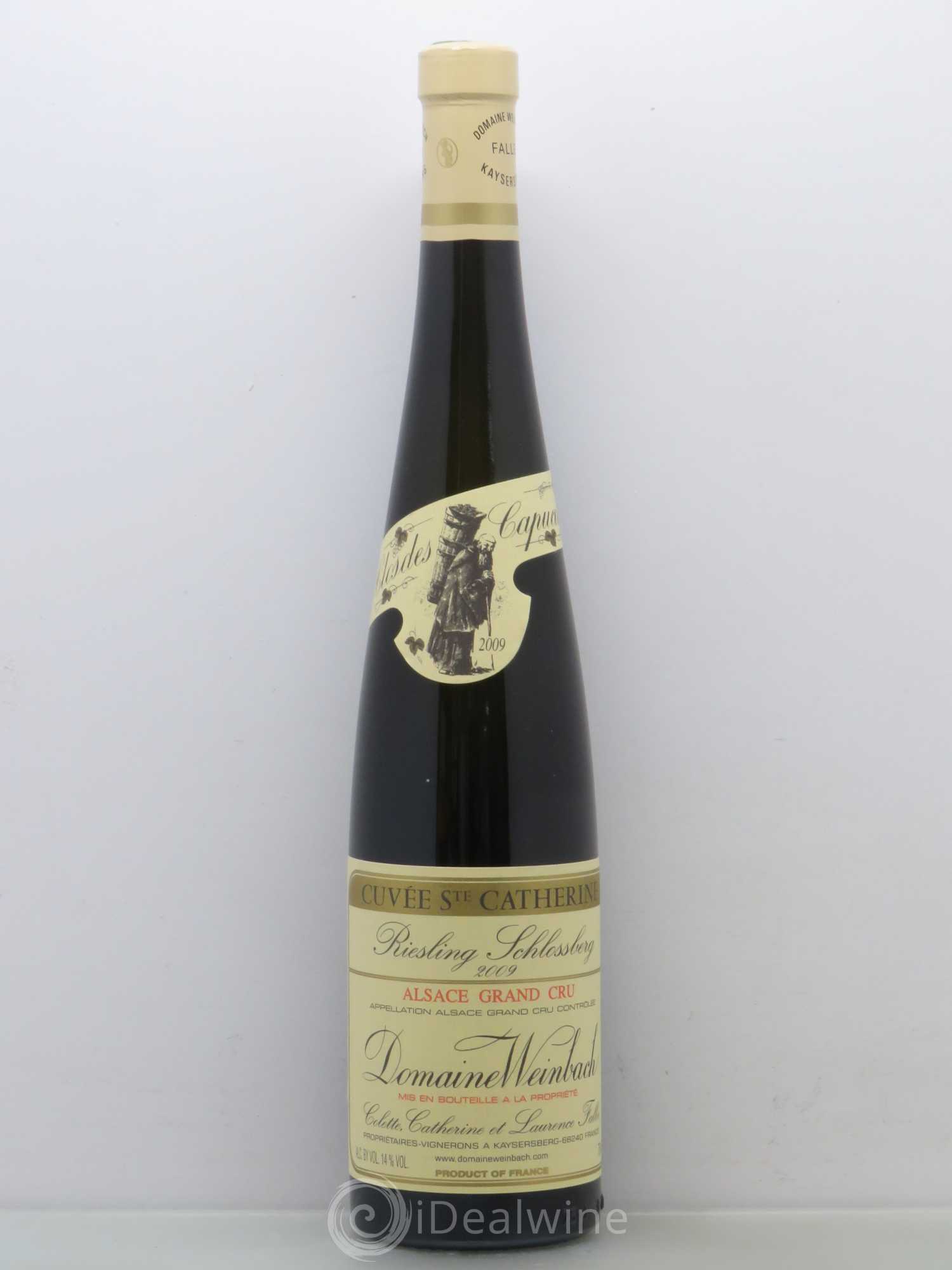 Alsace Grand Cru Schlossberg Riesling Weinbach (Domaine) Cuvée Sainte Catherine 2009 - Posten von 1 Flasche - 0