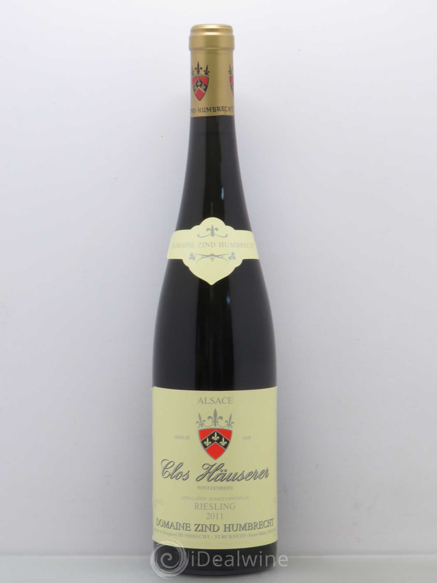 Alsace Riesling Clos Hauserer Zind-Humbrecht (Domaine) 2011 - Lot de 1 bouteille - 0