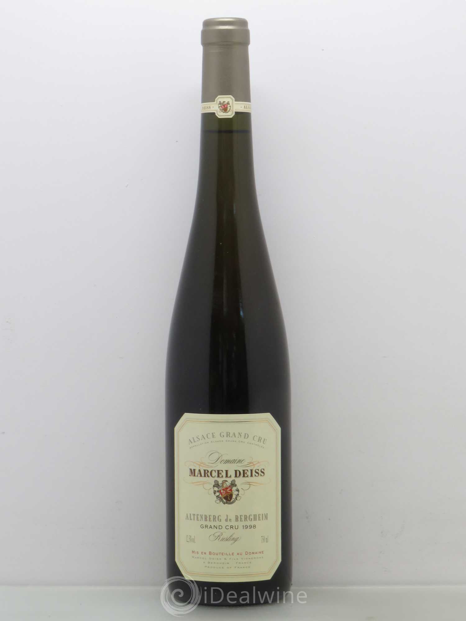 Alsace Grand Cru Altenberg de Bergheim Marcel Deiss (Domaine) 1998 - Lotto di 1 bottiglia - 0