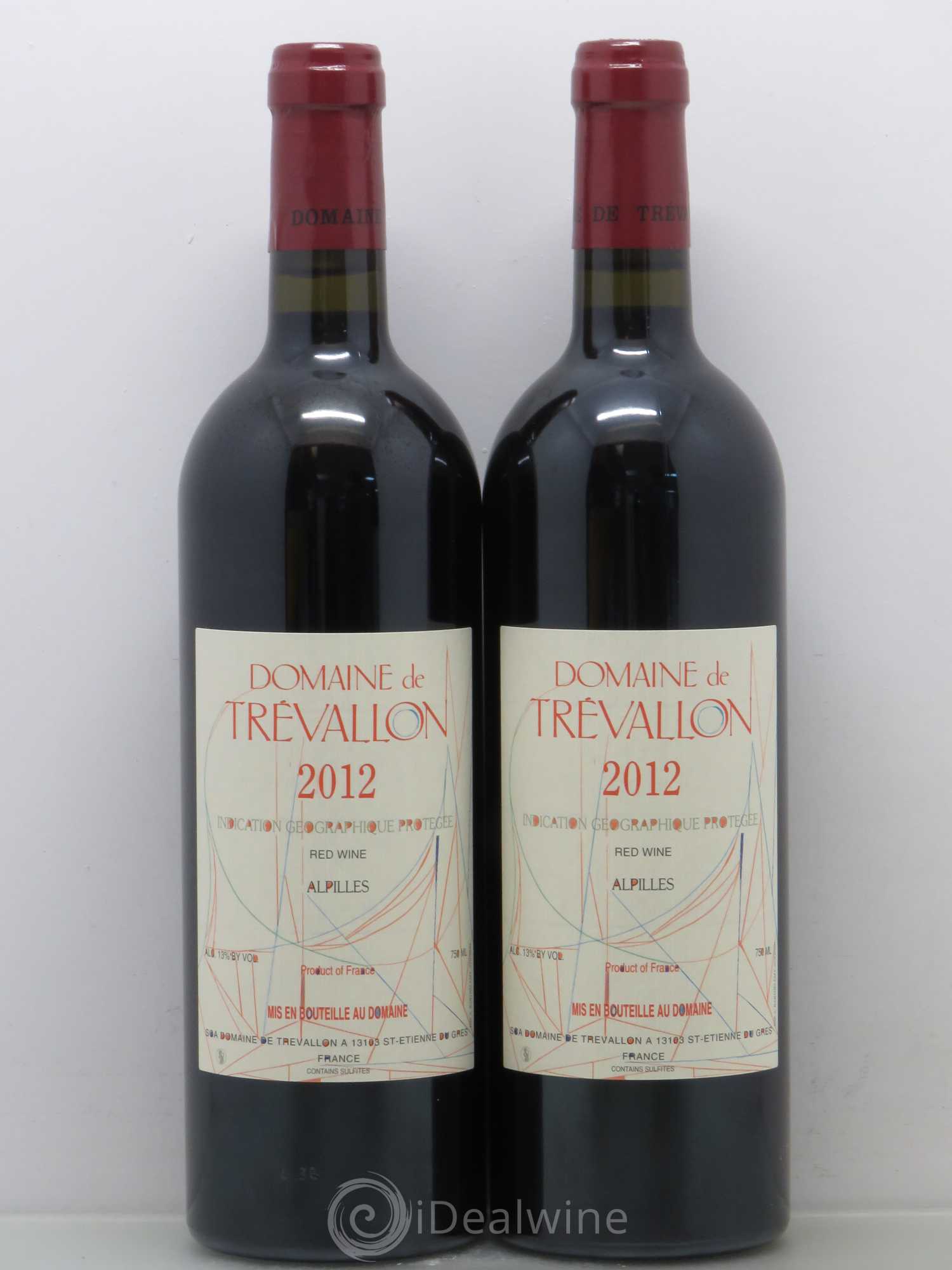 Coteaux d'Aix-en-Provence Trévallon (Domaine de) Eloi Dürrbach 2012 - Lot de 2 bouteilles - 0