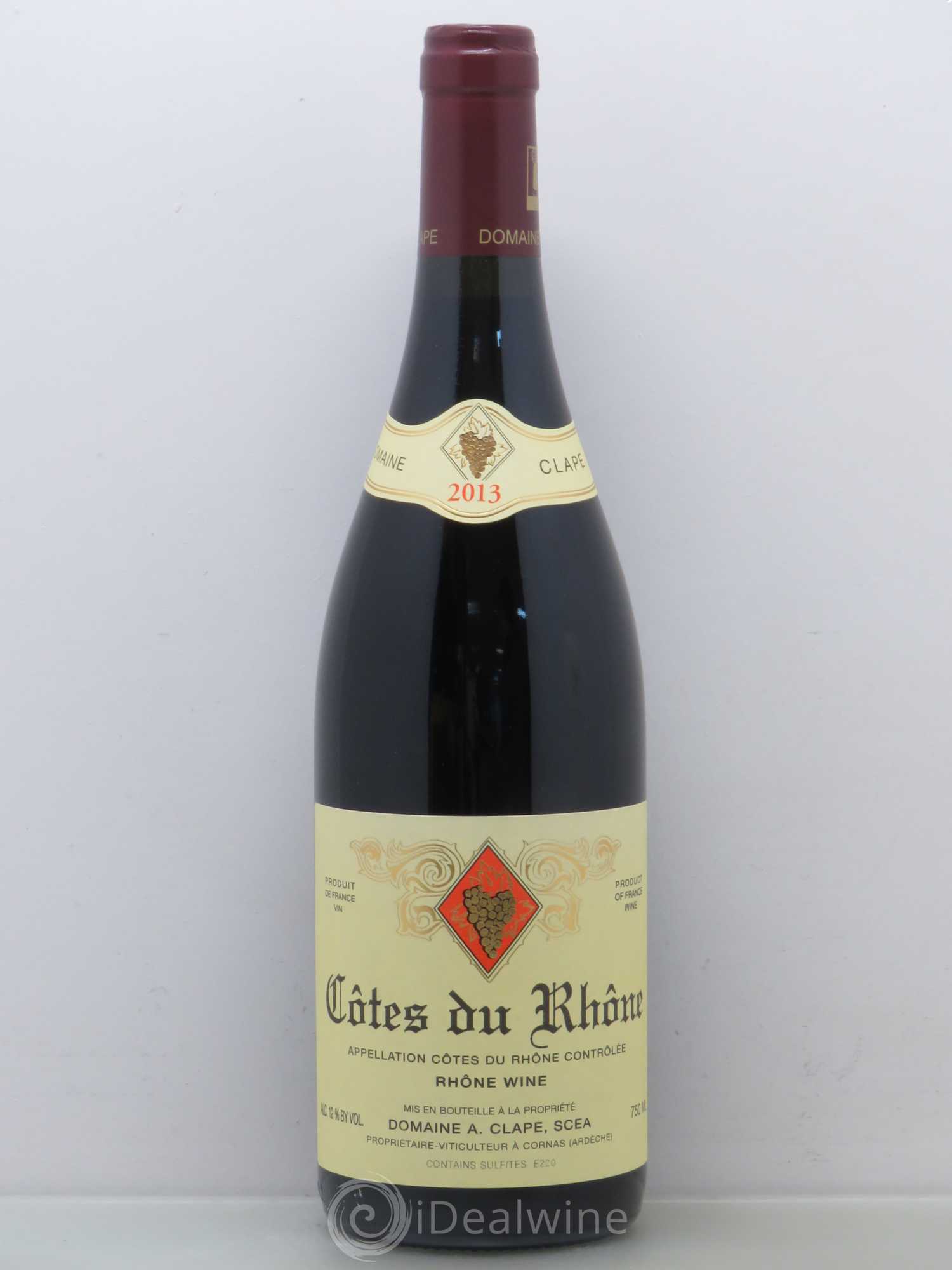 Côtes-du-Rhône Domaine Auguste Clape 2013 - Posten von 1 Flasche - 0