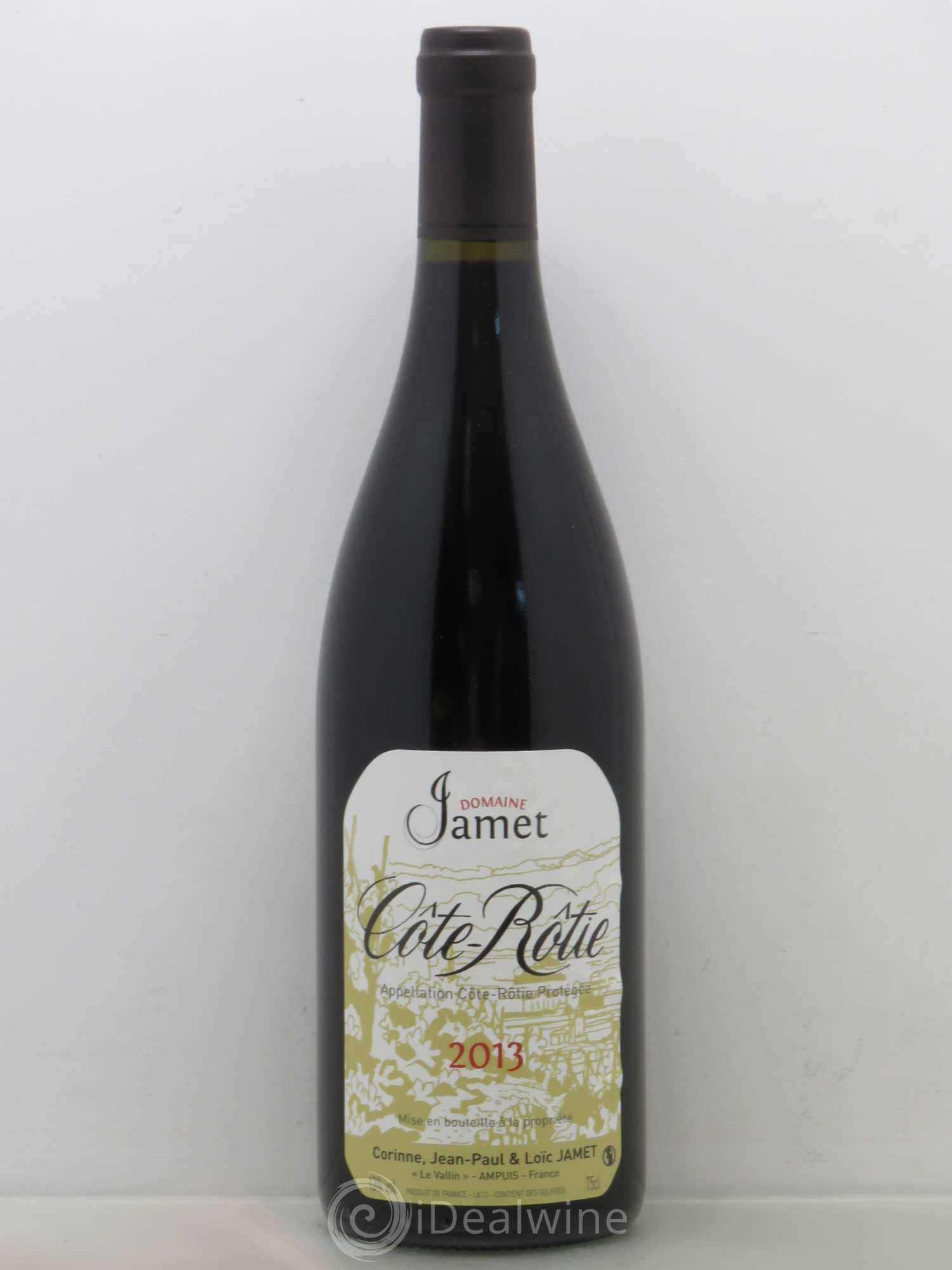 Côte-Rôtie Jamet (Domaine) 2013 - Lot de 1 bouteille - 0
