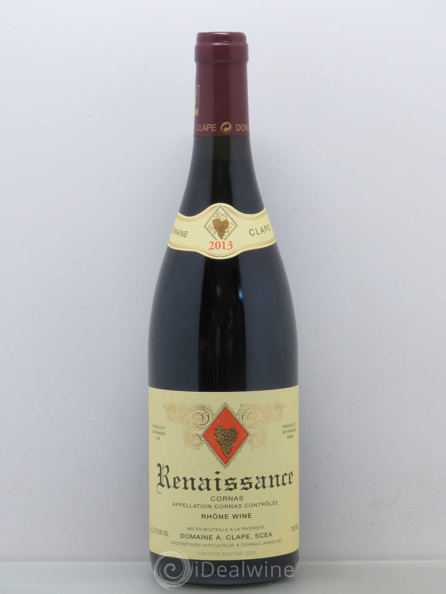 Cornas Renaissance Auguste Clape 2013 - Posten von 1 Flasche - 0