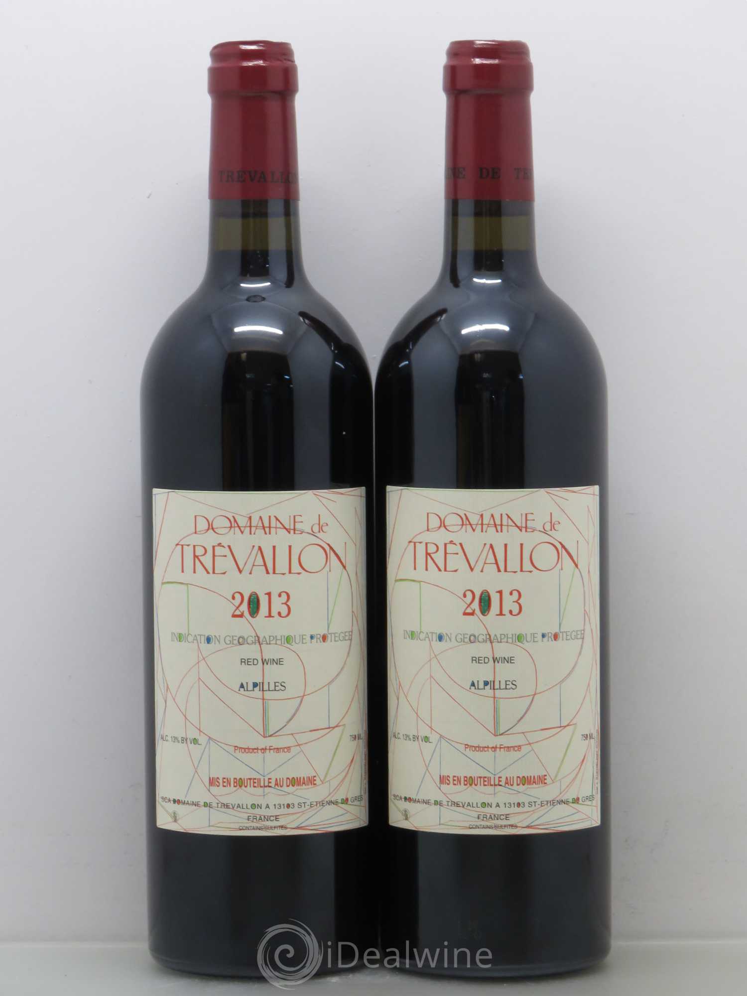 Coteaux d'Aix-en-Provence Trévallon (Domaine de) Eloi Dürrbach 2013 - Lotto di 2 bottiglie - 0