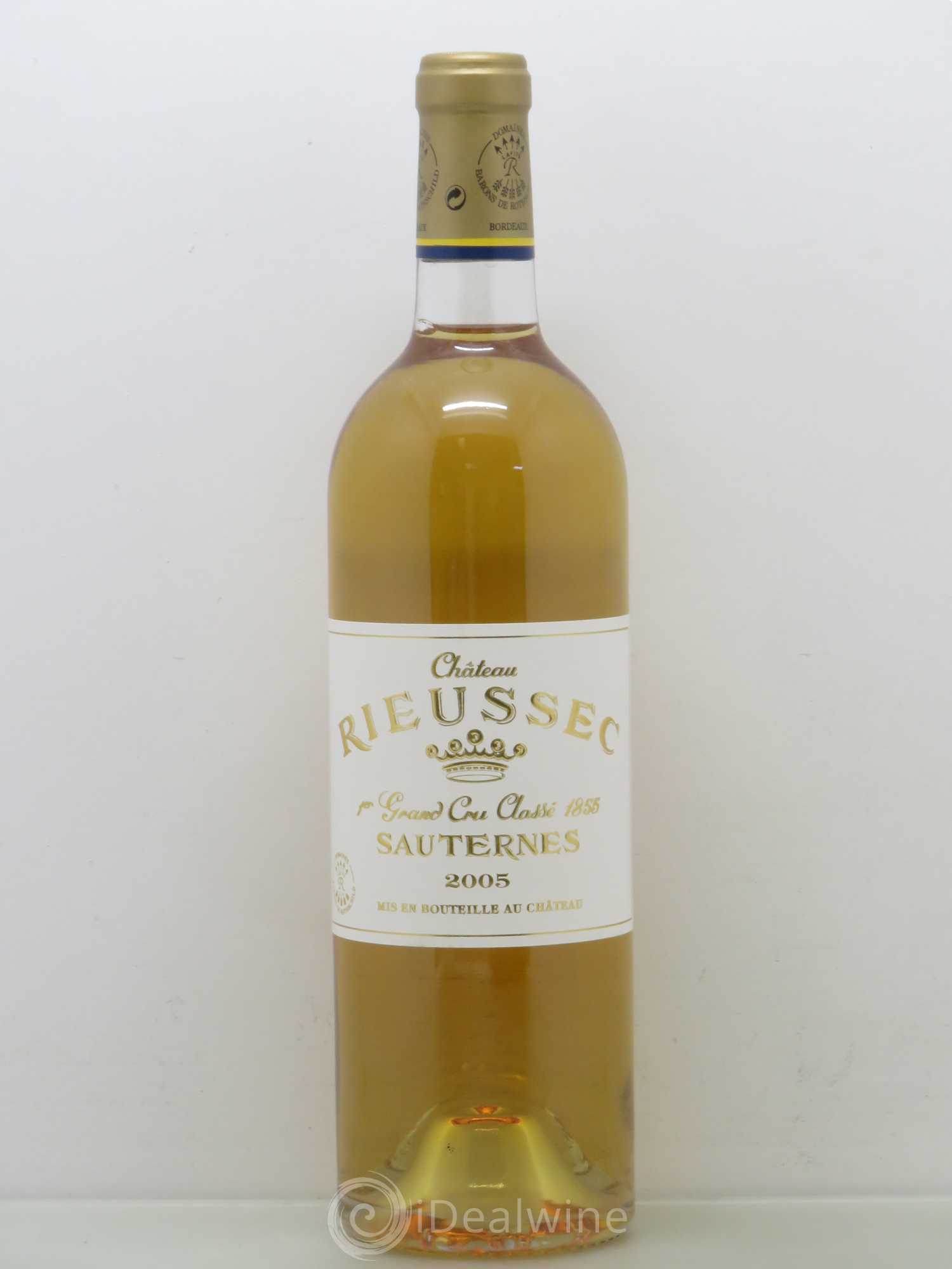 Château Rieussec 1er Grand Cru Classé 2005 - Posten von 1 Flasche - 0
