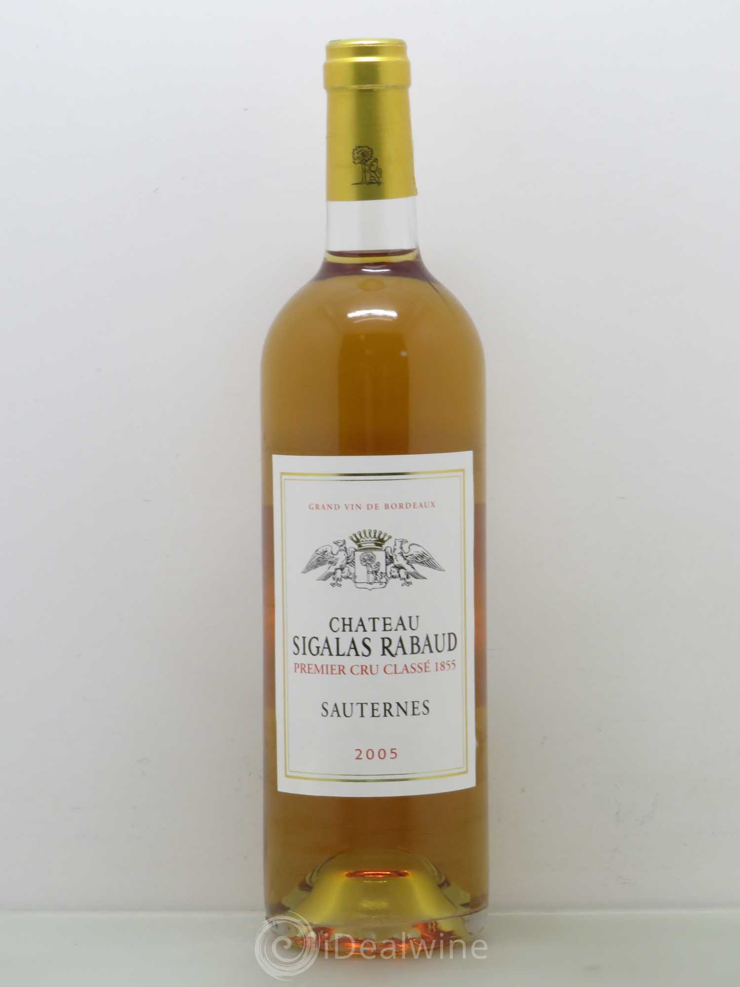 Château Sigalas Rabaud 1er Grand Cru Classé 2005 - Lotto di 1 bottiglia - 0