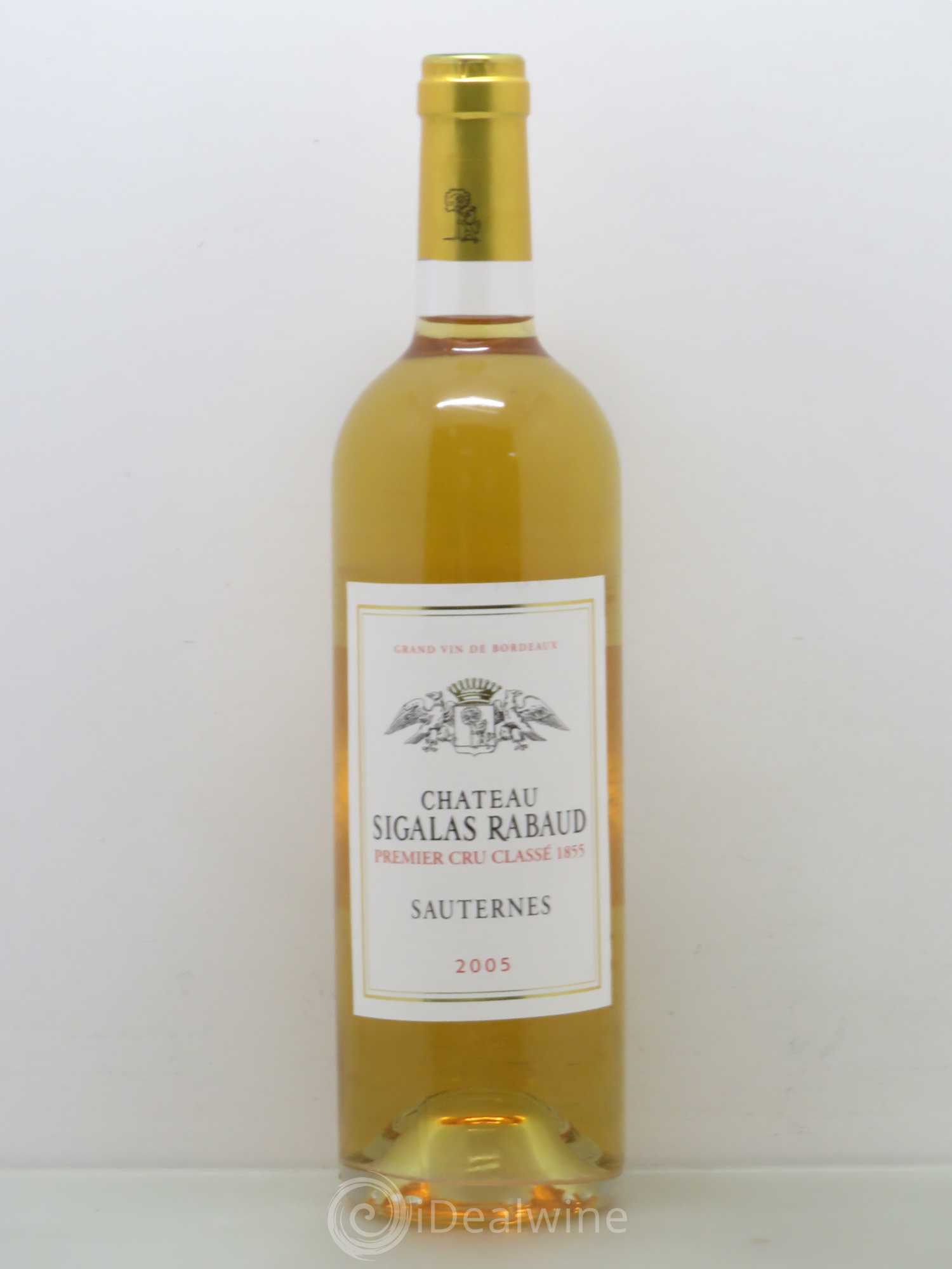 Château Sigalas Rabaud 1er Grand Cru Classé 2005 - Lotto di 1 bottiglia - 0