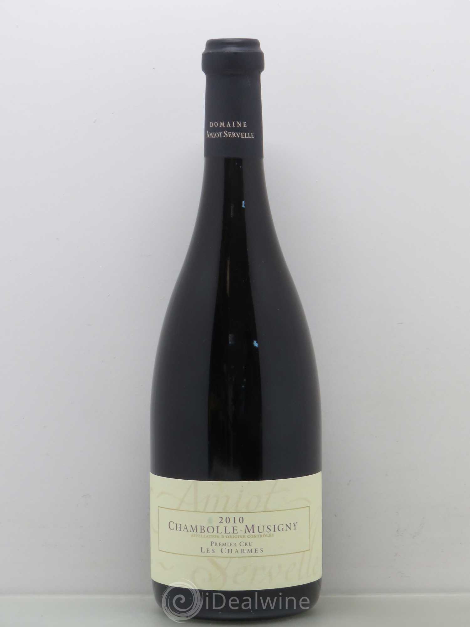 Chambolle-Musigny 1er Cru Les Charmes Domaine Amiot-Servelle 2010 - Posten von 1 Flasche - 0