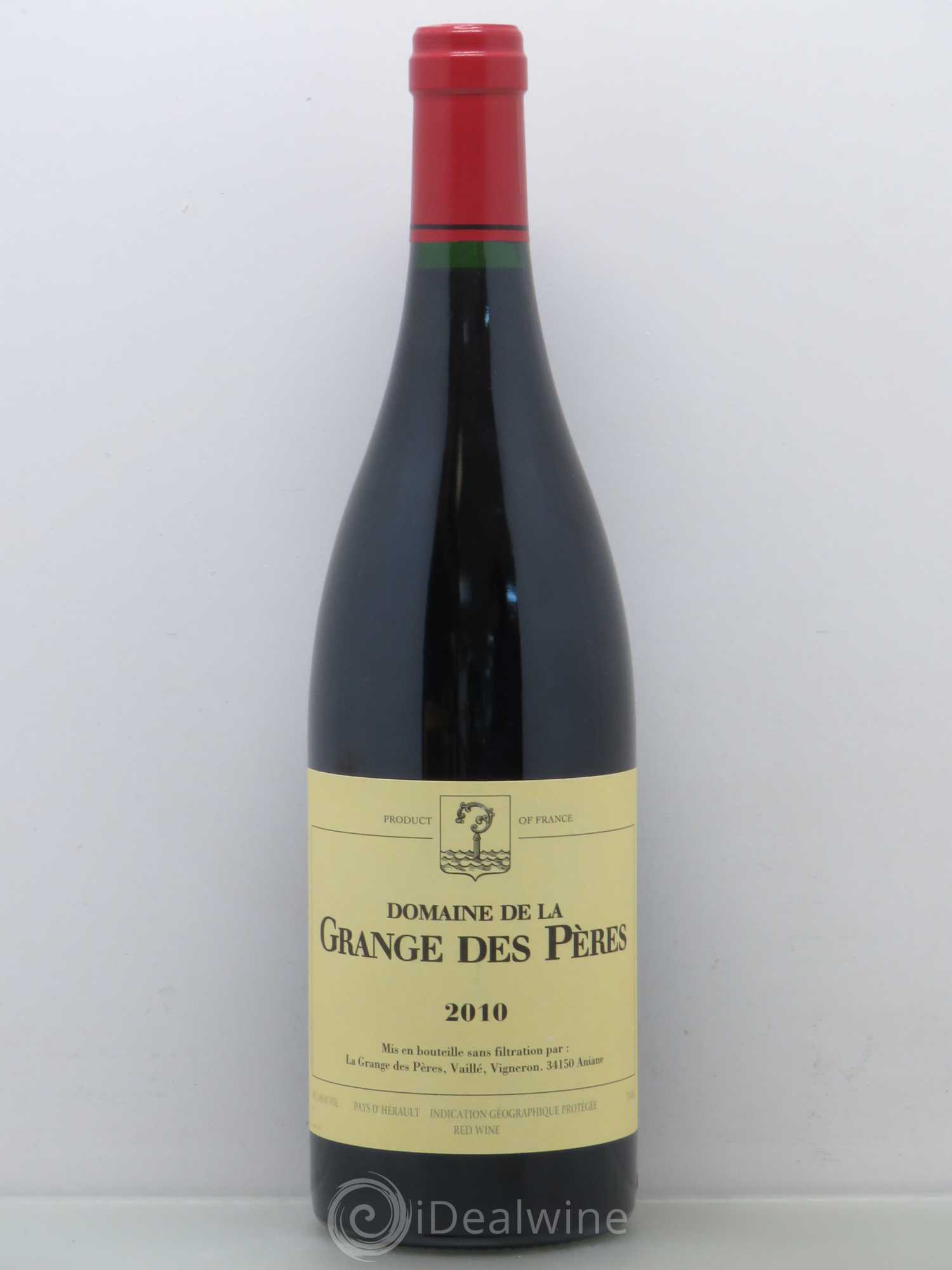 Pays d'Hérault Grange des Pères Laurent Vaillé 2010 - Lot de 1 bouteille - 0