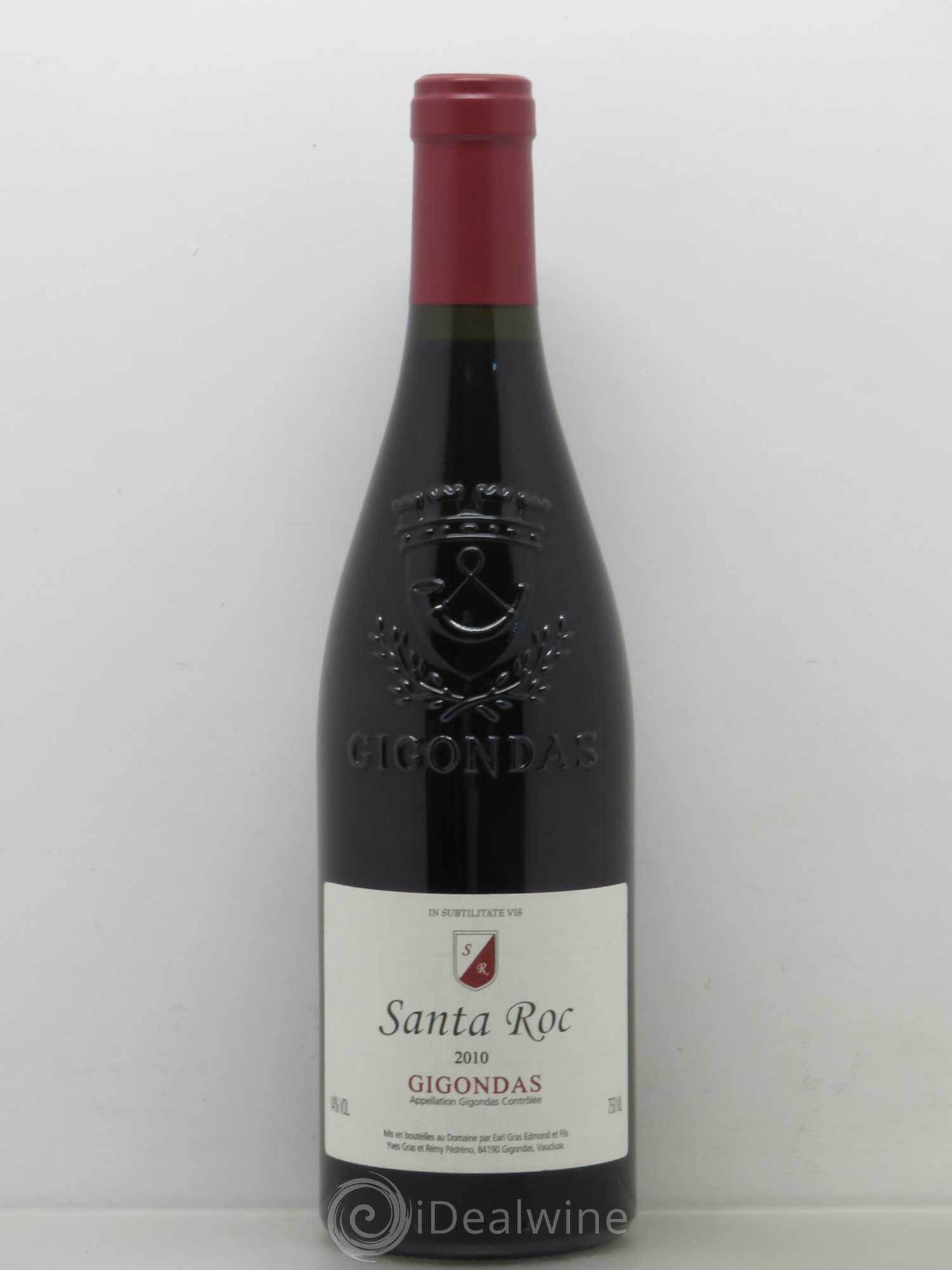 Gigondas Santa Roc 2010 - Posten von 1 Flasche - 0